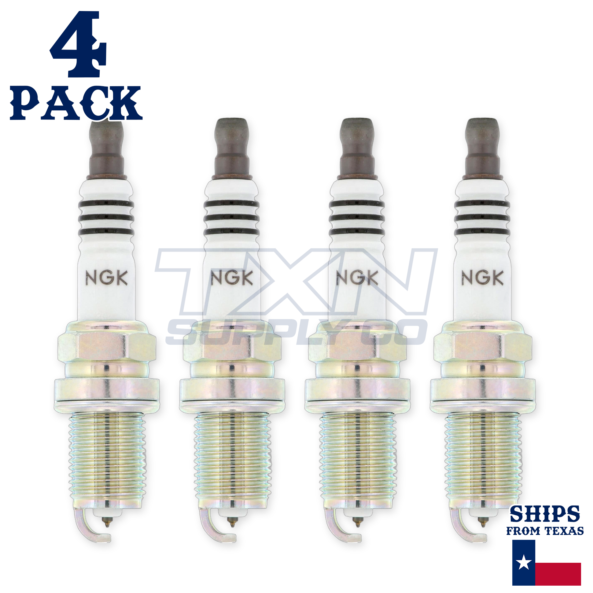 4 Pack NGK 3764 Iridium IX Spark Plugs 2000-2003 for Subaru Outback 2.5L H4 - Image 2