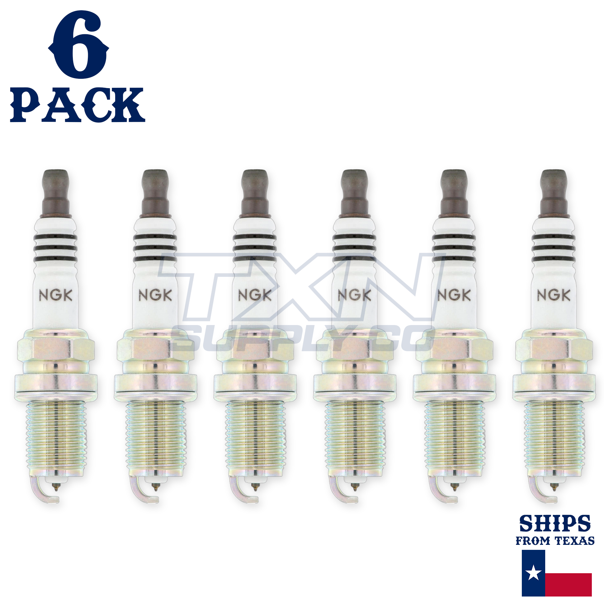 6 Pack NGK 3764 Iridium IX Spark Plugs 1999-2003 for Lexus RX300 3.0L V6 - Image 2