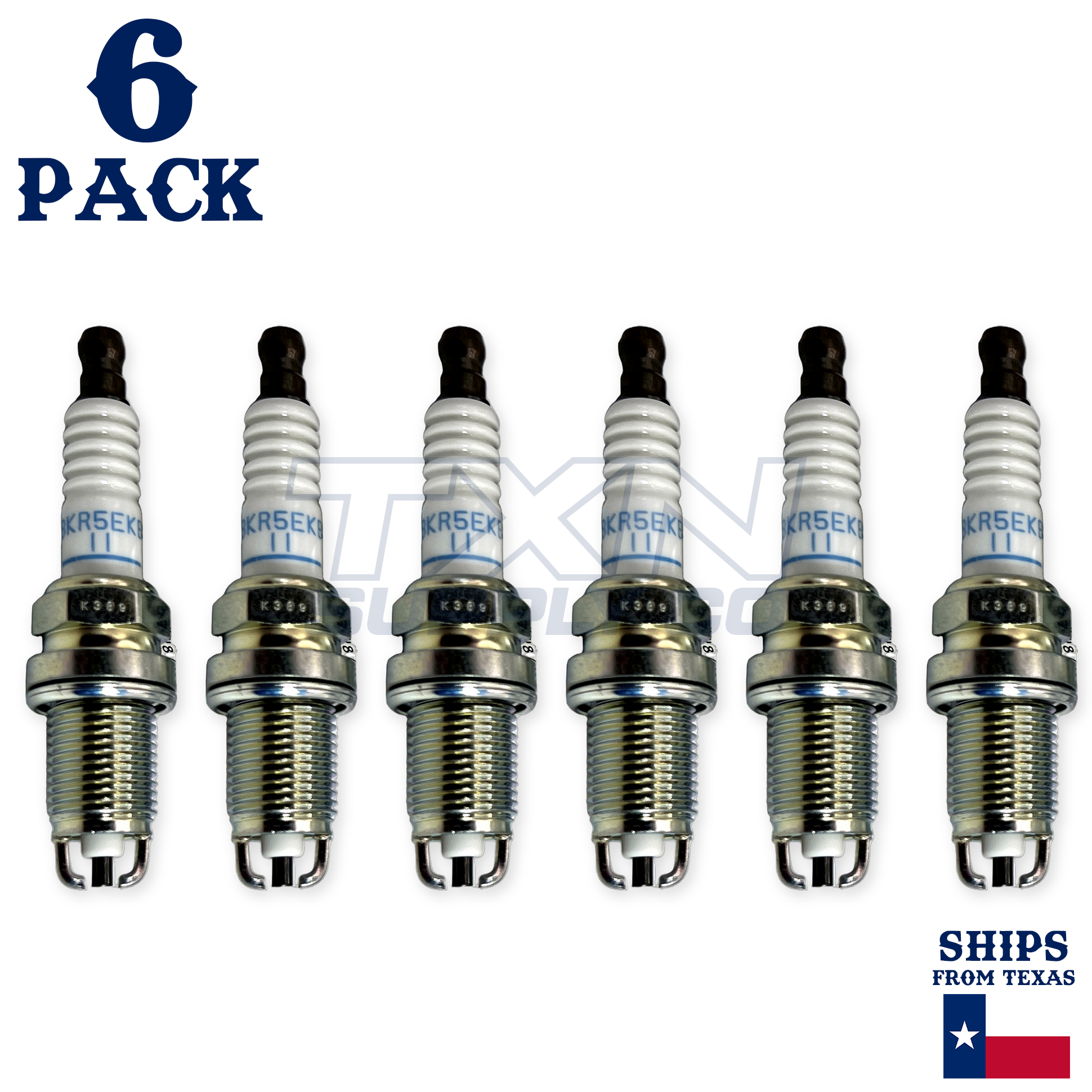 6 Pack NGK 3967 Standard Spark Plugs 1995-2004 for Toyota Tacoma V6 3.4L - Image 2