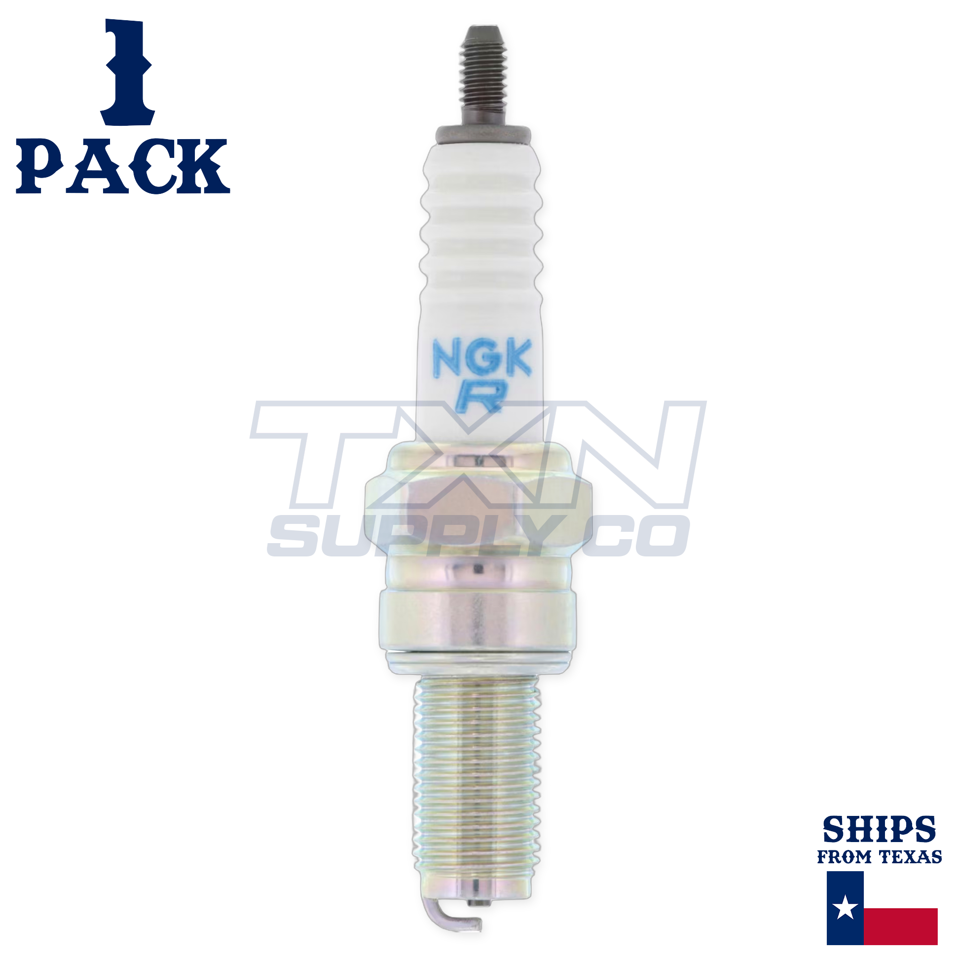 NGK 4578 Resistor Sparkplug CR7E for Suzuki Eiger 400 4x4 2002-2007 - Image 2