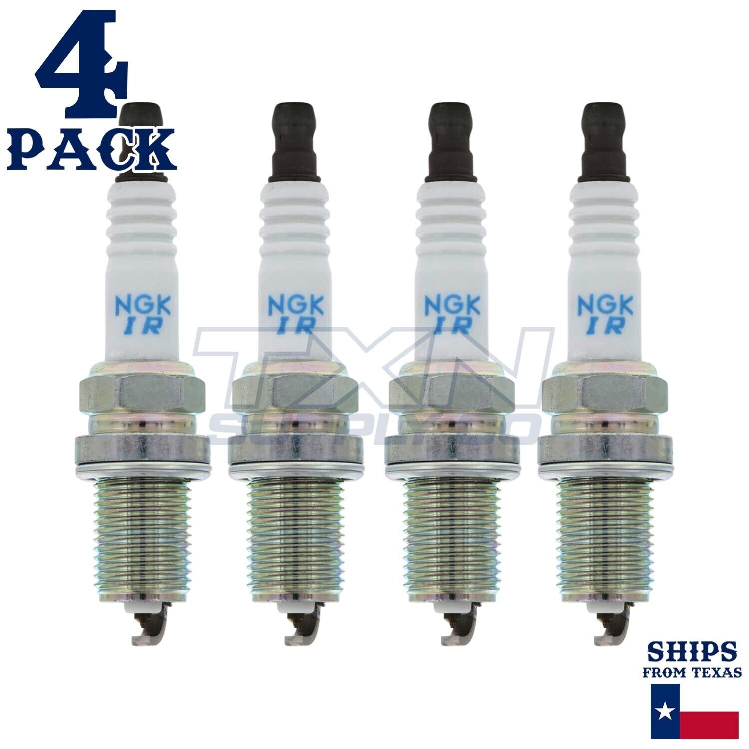 4 Pack NGK 4589 Laser Iridium Spark Plugs 2001-2007 for Toyota Highlander 2.4L