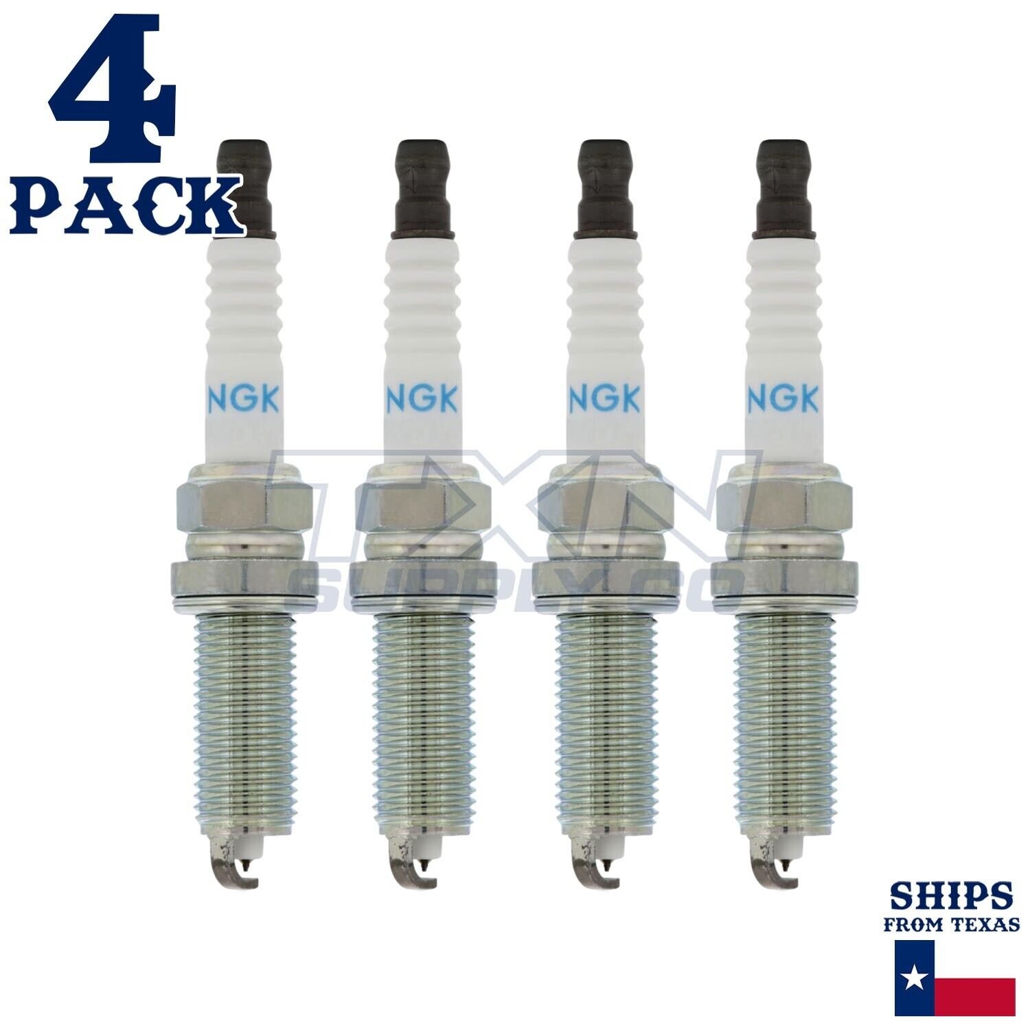 4 Pack NGK 4912 Laser Iridium Spark Plugs 2009-2014 for Toyota Corolla 1.8L L4