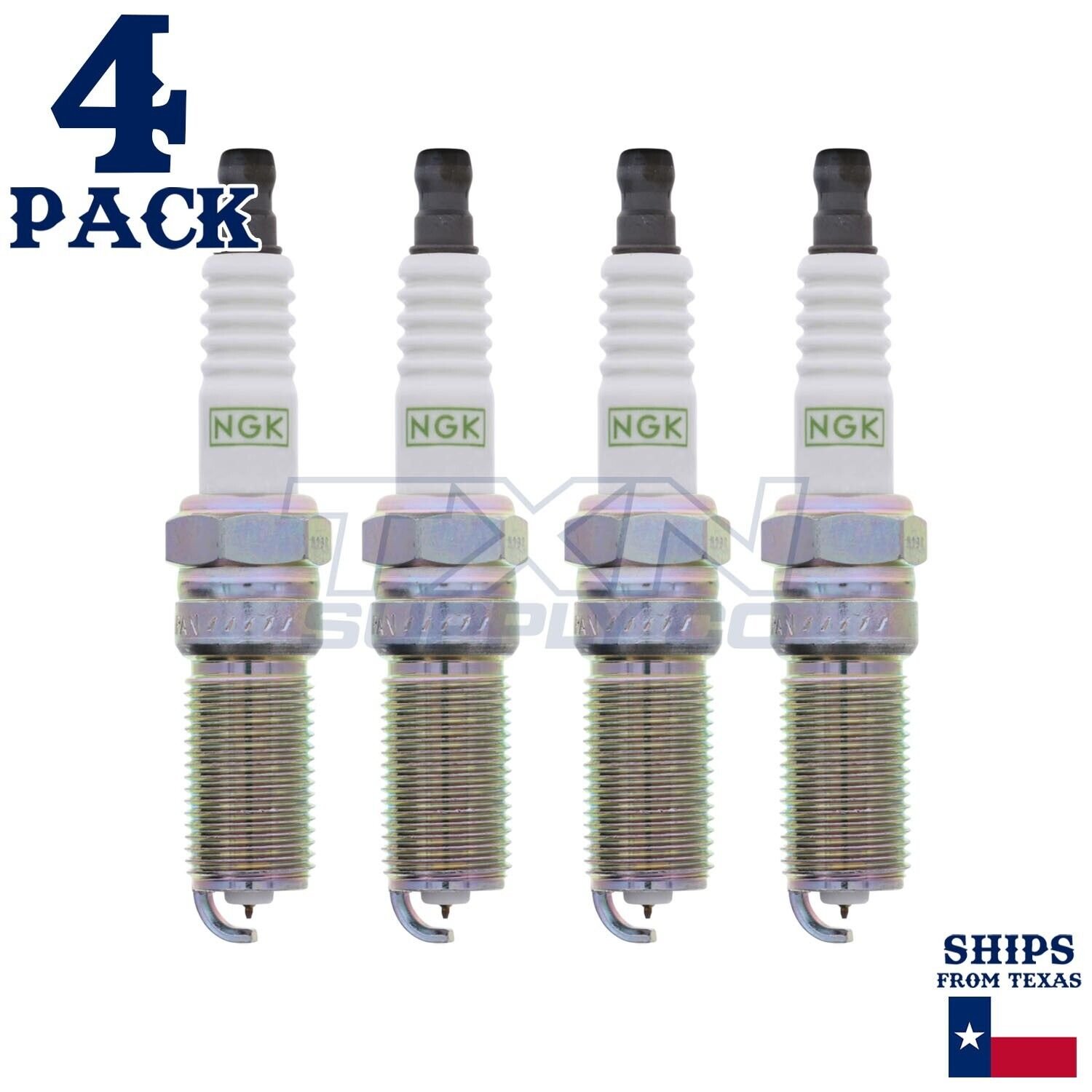 4 Pack NGK 5019 G-Power Spark Plugs 2010-2014 for GMC Terrain 2.4L L4