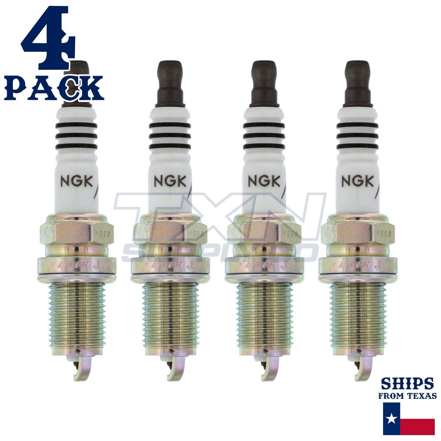 4 Pack NGK 5464 Iridium IX Spark Plugs 2005-2010 for Kia Sportage 2.0L L4