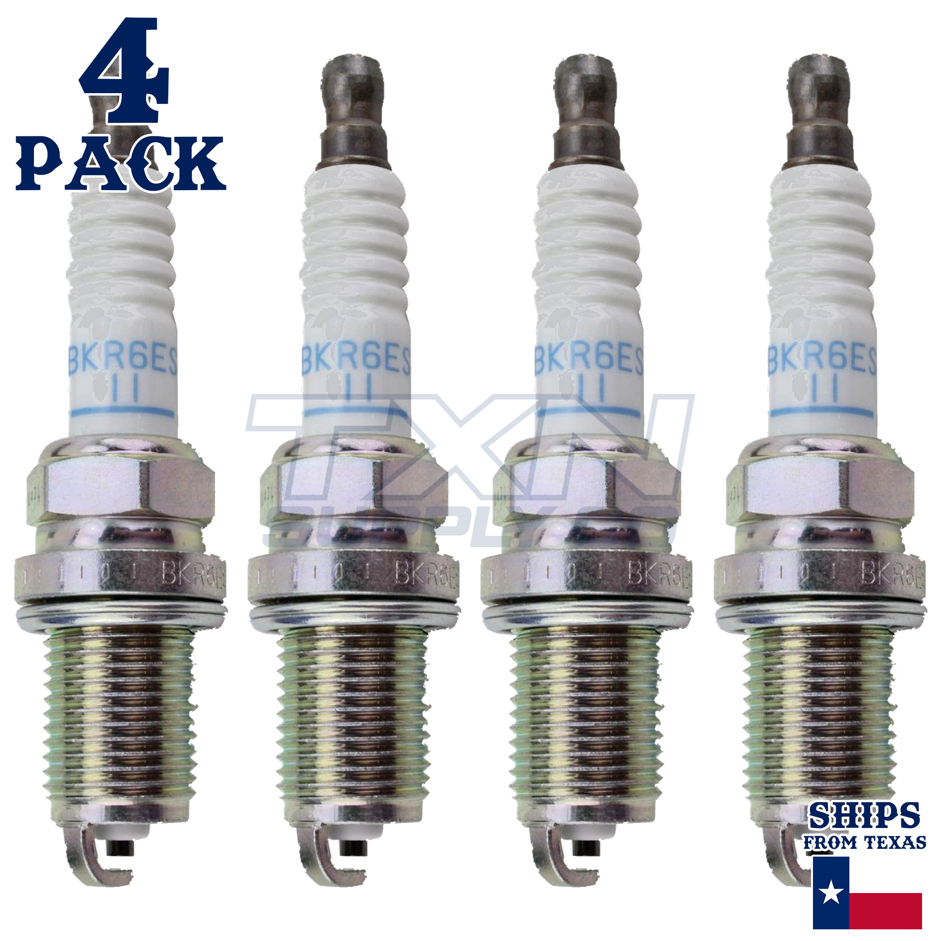 4 Pack NGK 5553 Standard Spark Plugs 1992-2011 for Toyota Camry 2.2L 2.4L L4 - Image 2