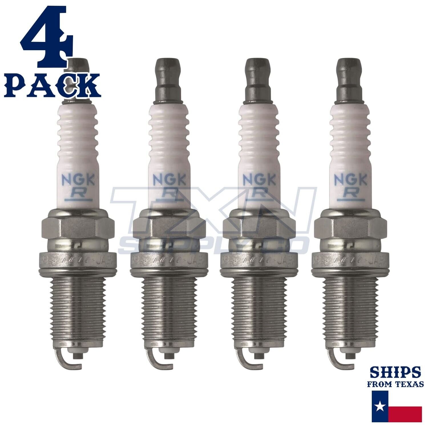 4 Pack NGK 5553 Standard Spark Plugs 1995-2002 for Kia Sportage L4-2.0L