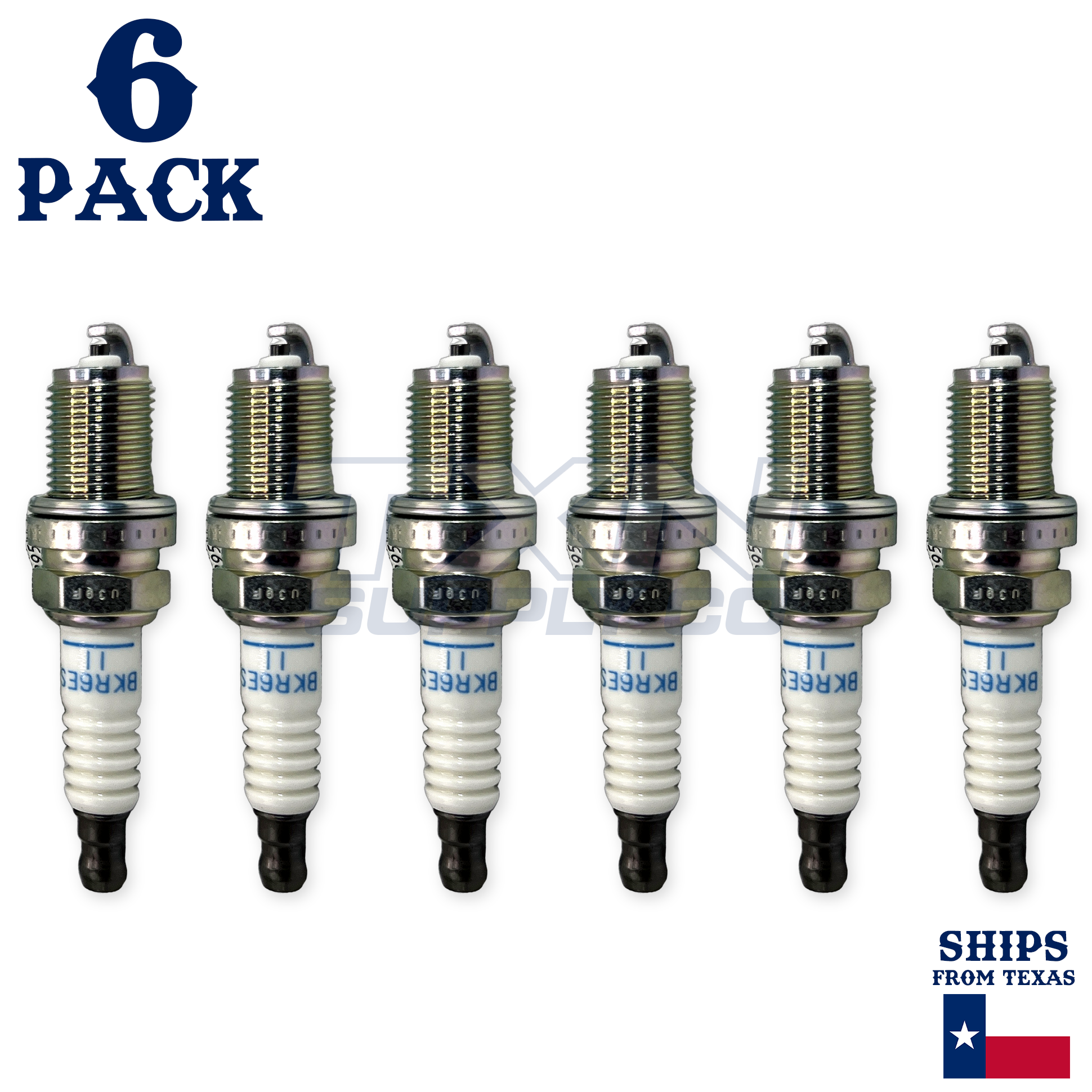 6 Pack NGK 5553 Standard Spark Plugs 1994-2003 for Lexus ES300 V6-3.0L - Image 1
