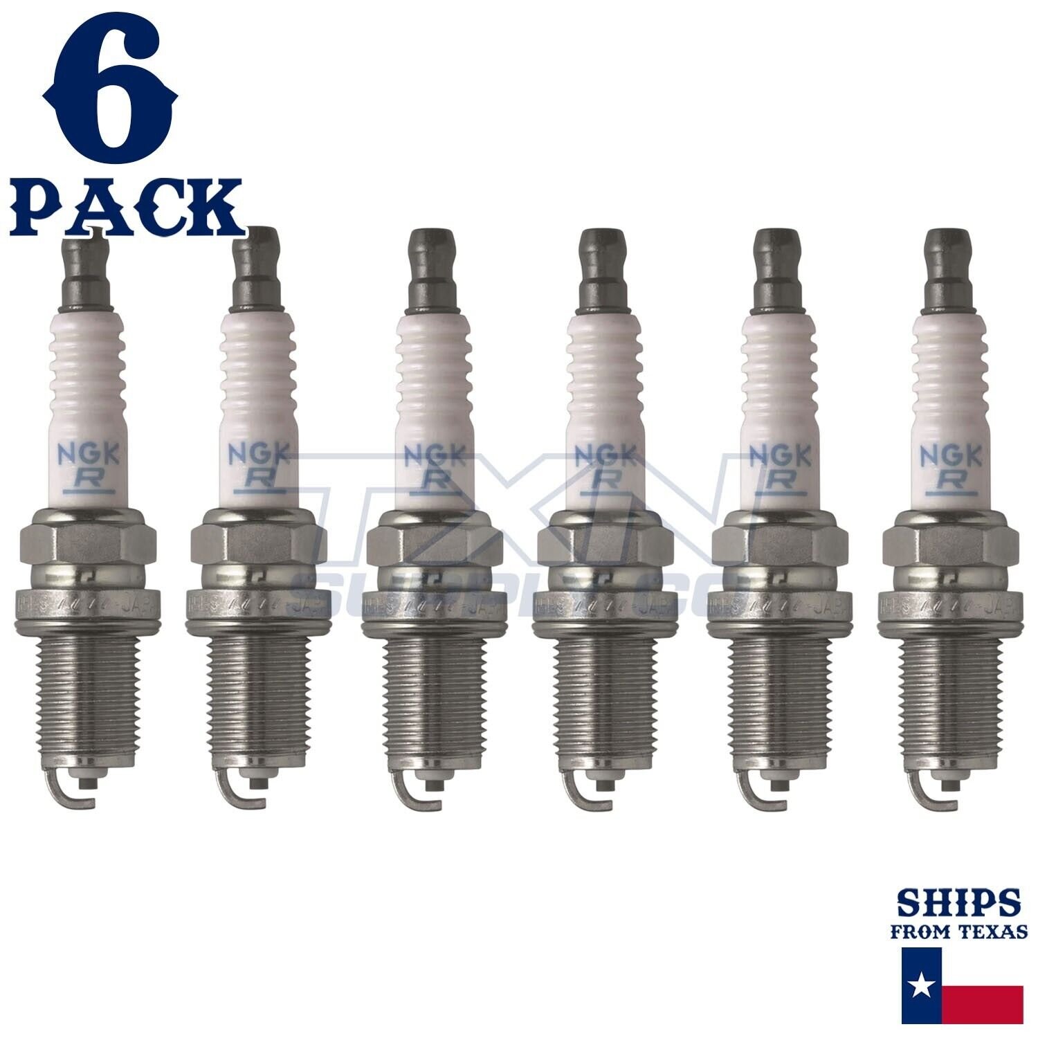 6 Pack NGK 5553 Standard Spark Plugs 1998-2003 for Toyota Sienna V6-3.0L
