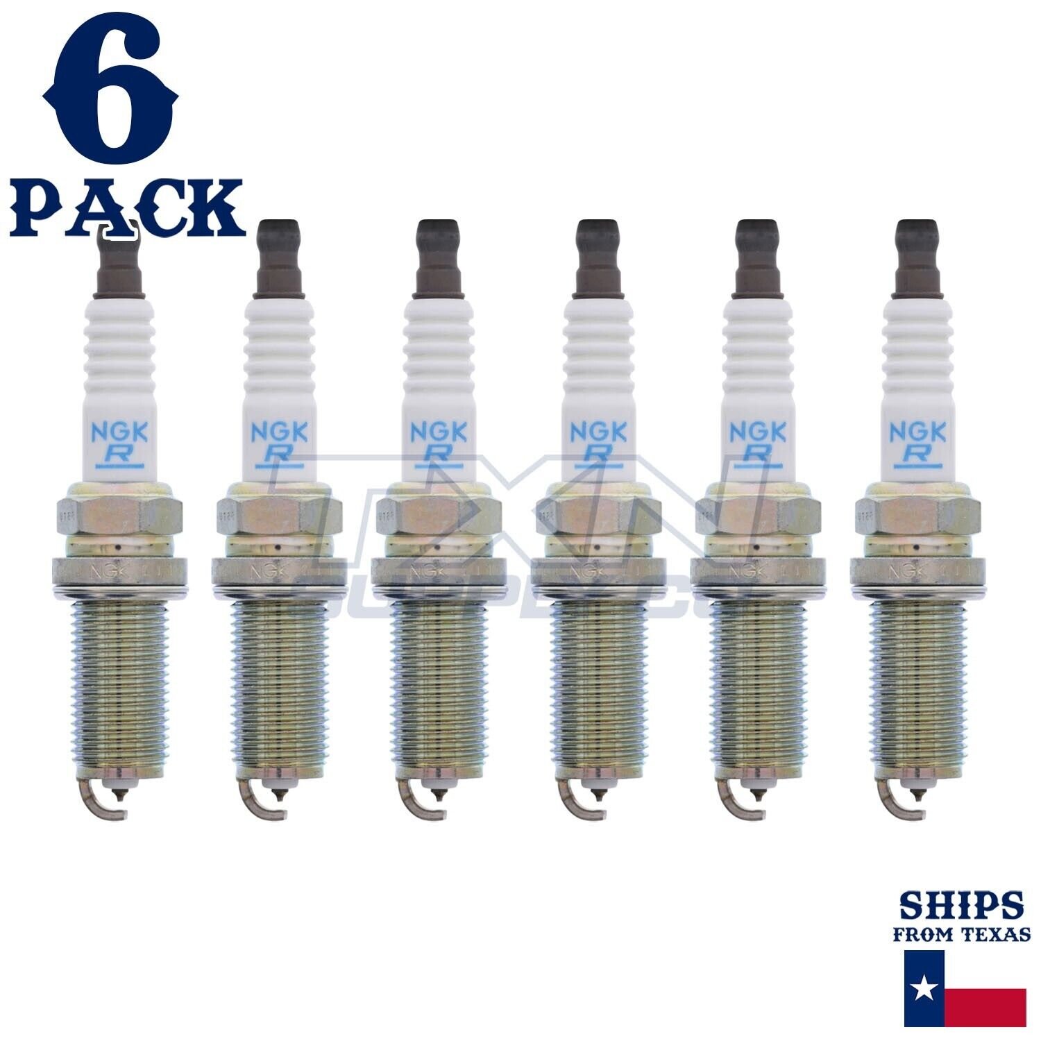 6 Pack NGK 6240 Laser Platinum Spark Plugs 2001-2006 for Nissan Pathfinder 3.5L