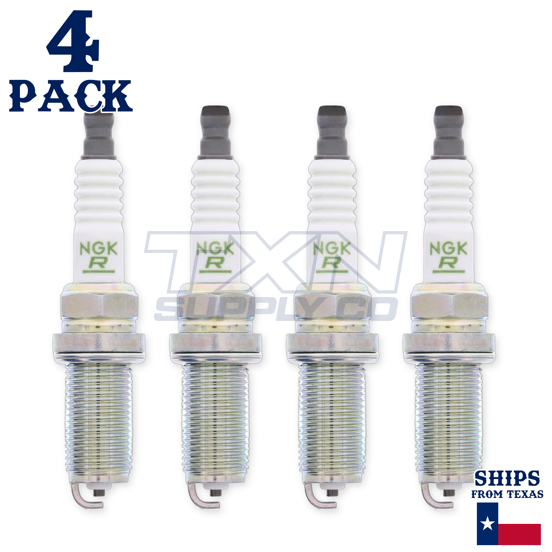 4 Pack NGK 6376 V-Power Spark Plugs 2010-2017 for Toyota Camry L4-2.5L - Image 2