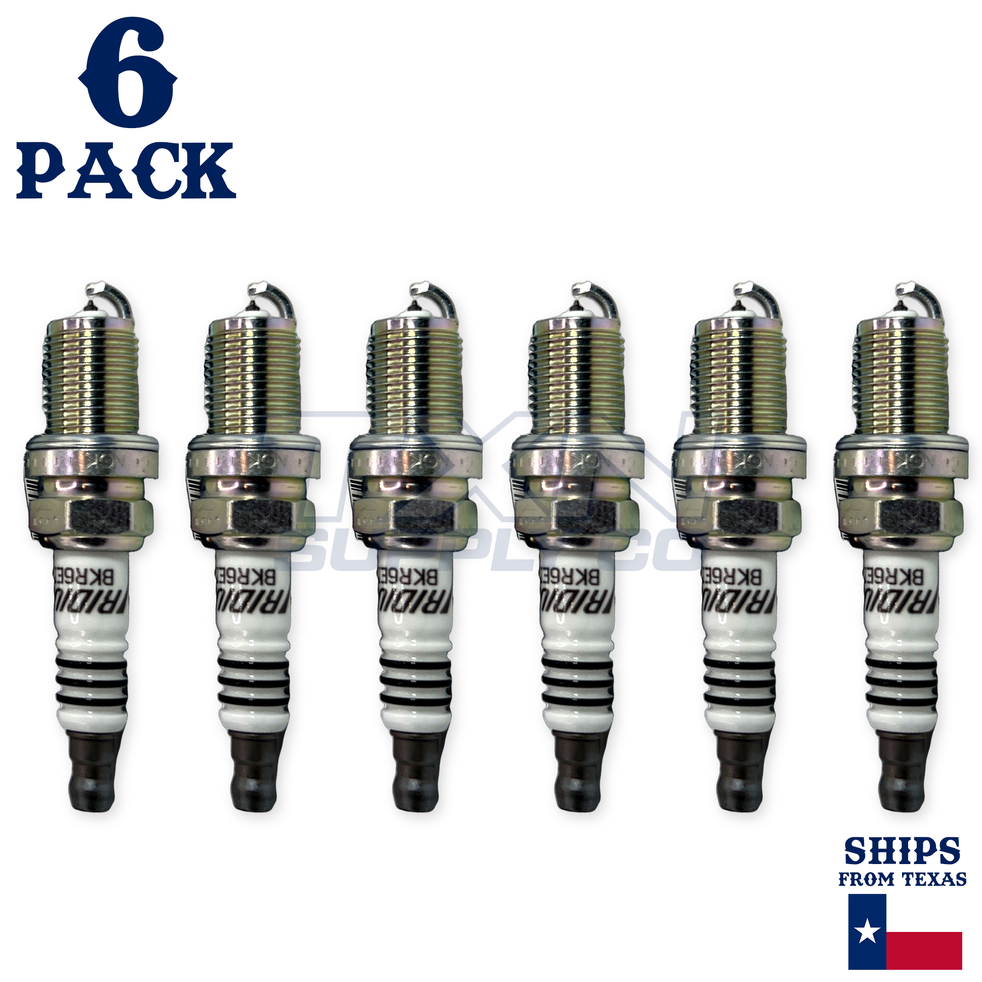 6 Pack NGK 6418 Iridium IX Spark Plugs 1997-1999 for Audi A4 AHA 2.8L V6 - Image 2