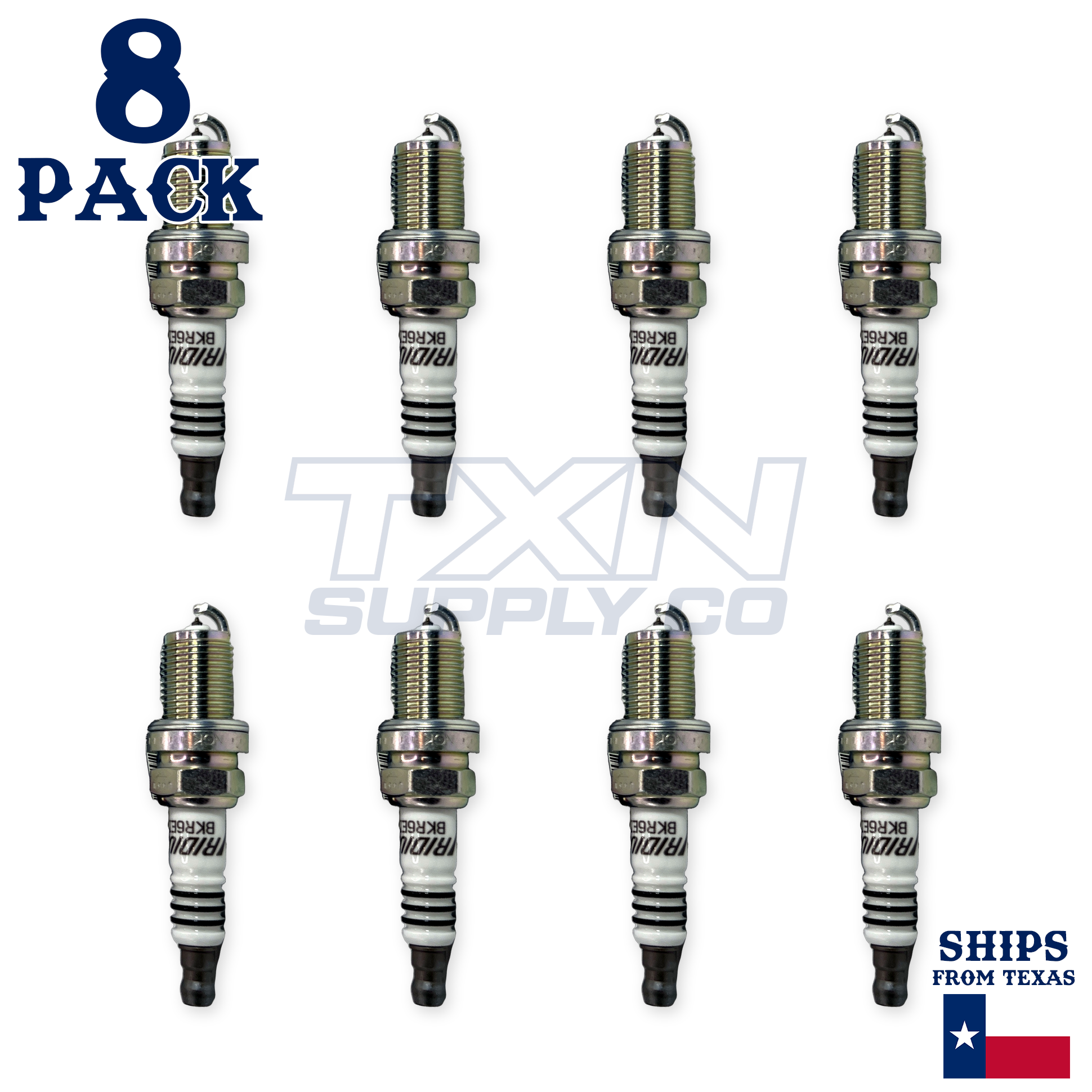 8 Pack NGK 6418 Iridium IX Spark Plugs 2001-2004 for Toyota Sequoia 4.7L V8 - Image 2