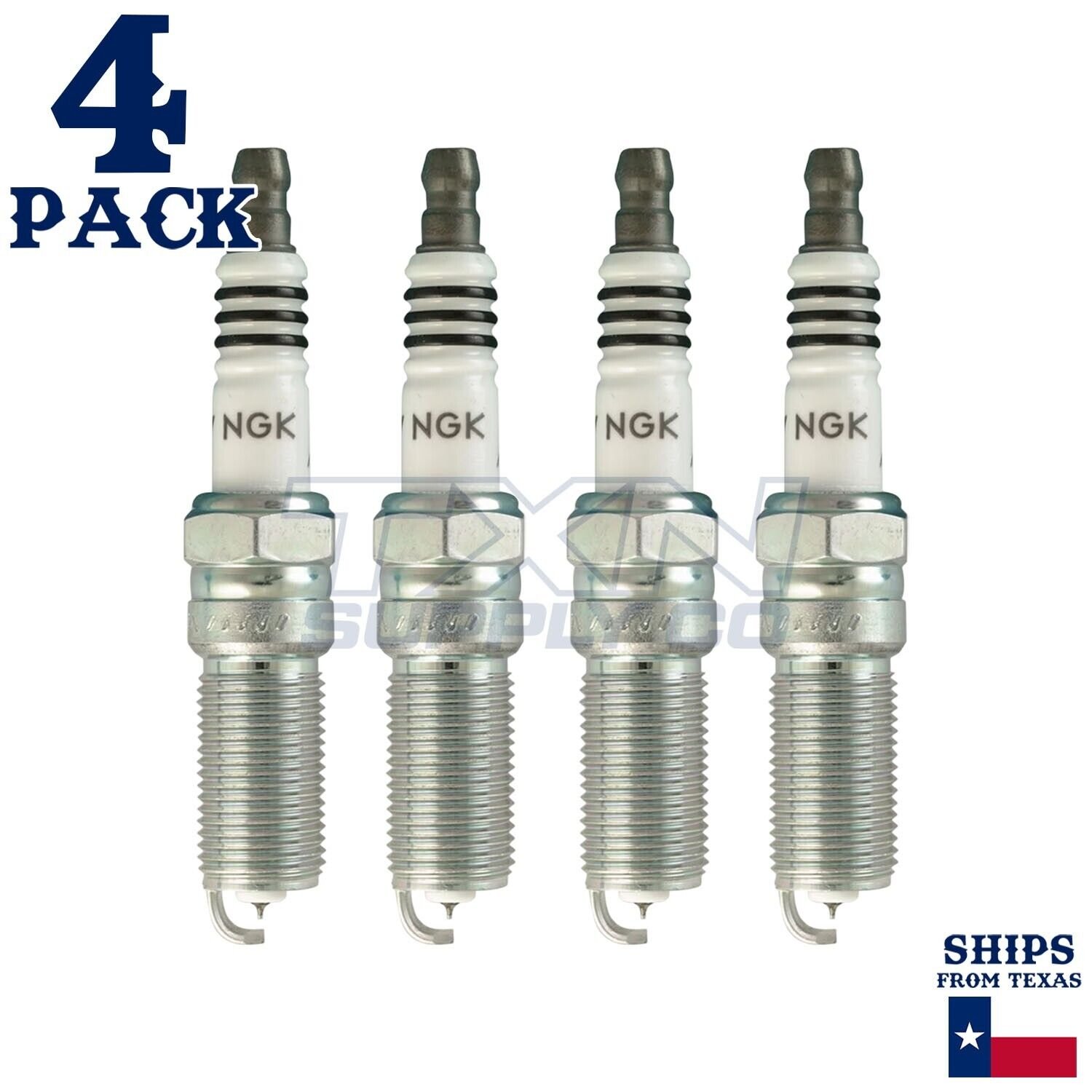 4 Pack NGK 6509 Iridium IX Spark Plugs 2012-2013 for Ford Explorer 2.0L L4