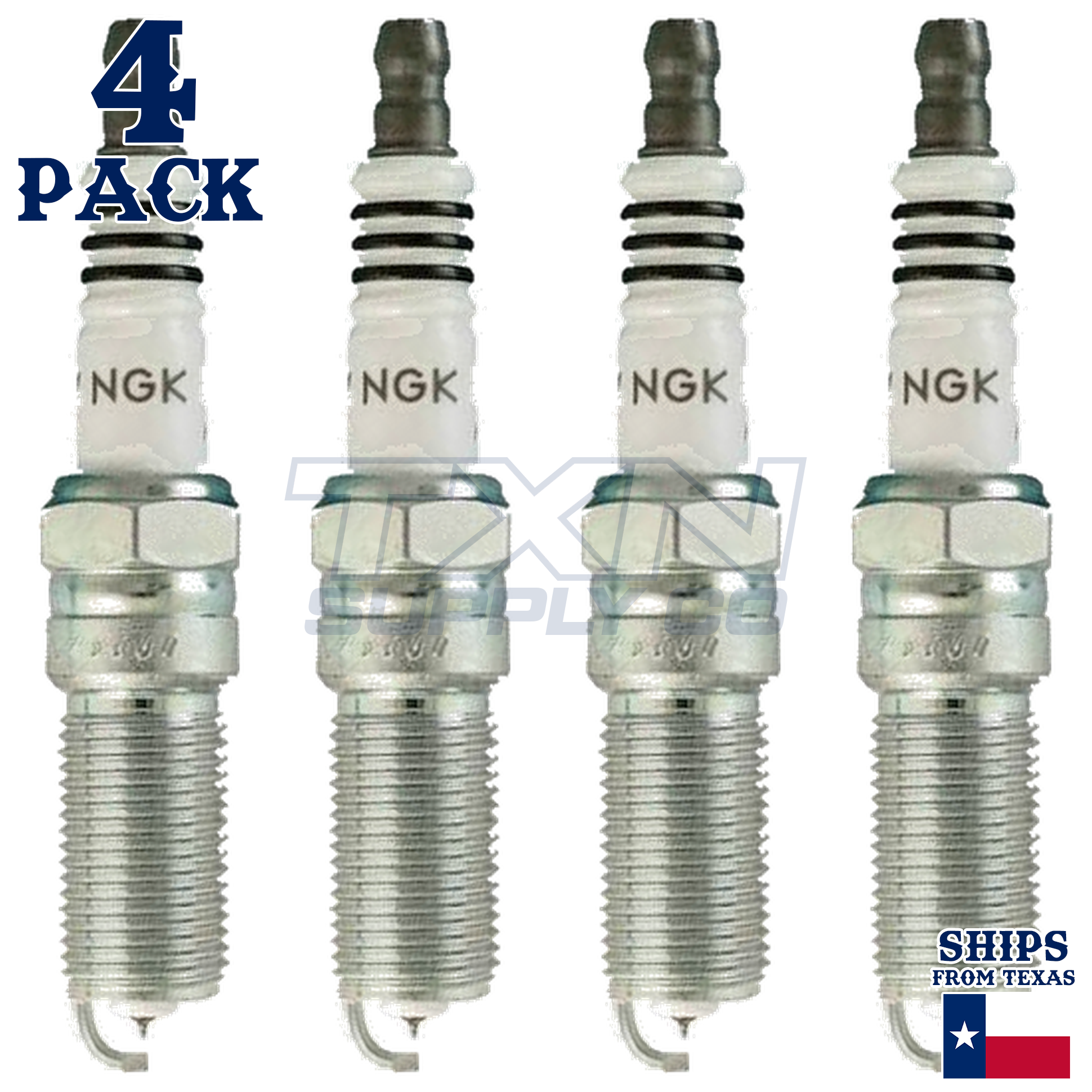 4 Pack NGK 6509 Iridium IX Spark Plugs 2012-2013 for Ford Explorer 2.0L L4 - Image 2