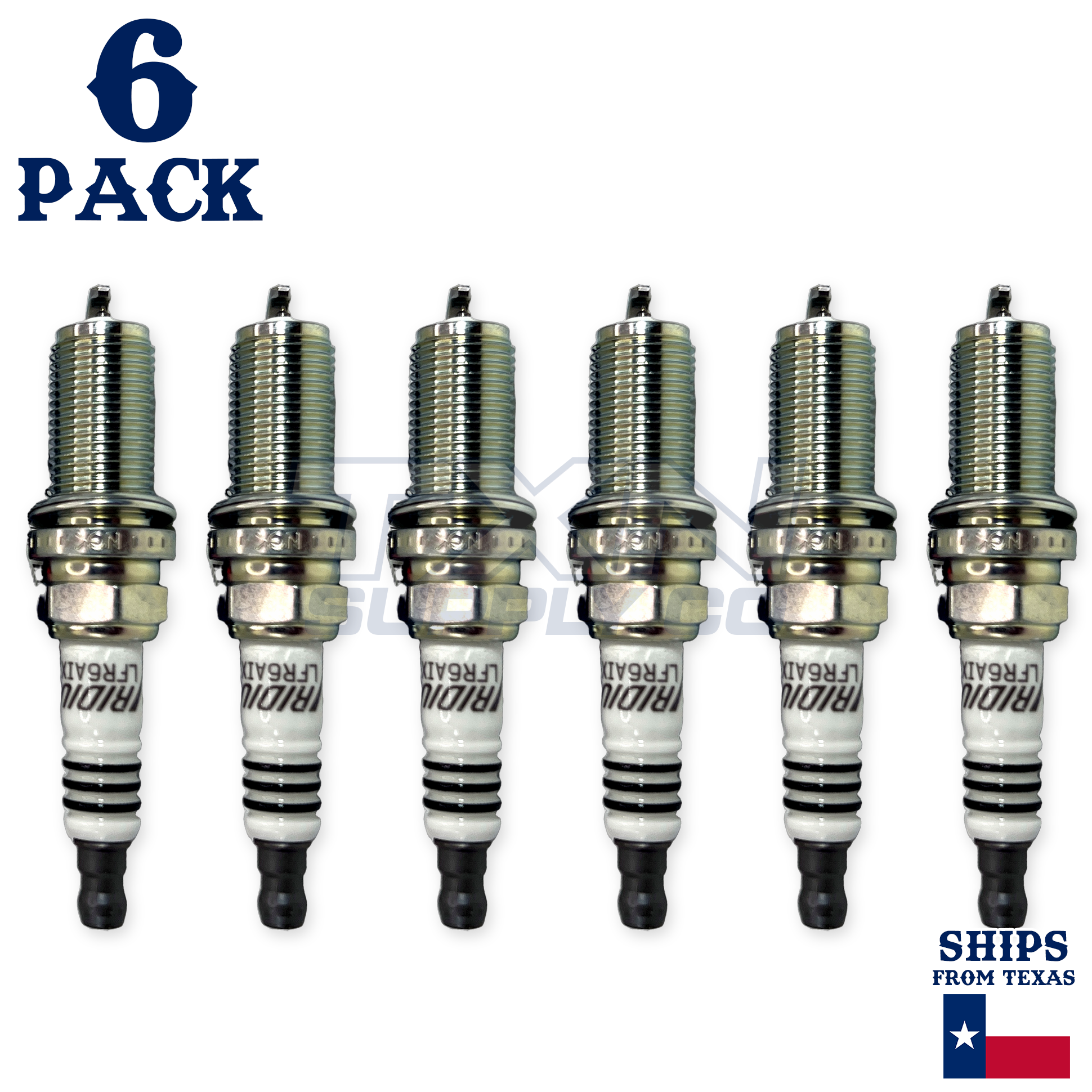 6 Pack NGK 6619 Iridium IX Spark Plugs 2010-2015 for Lexus RX450H 3.5L V6 - Image 2