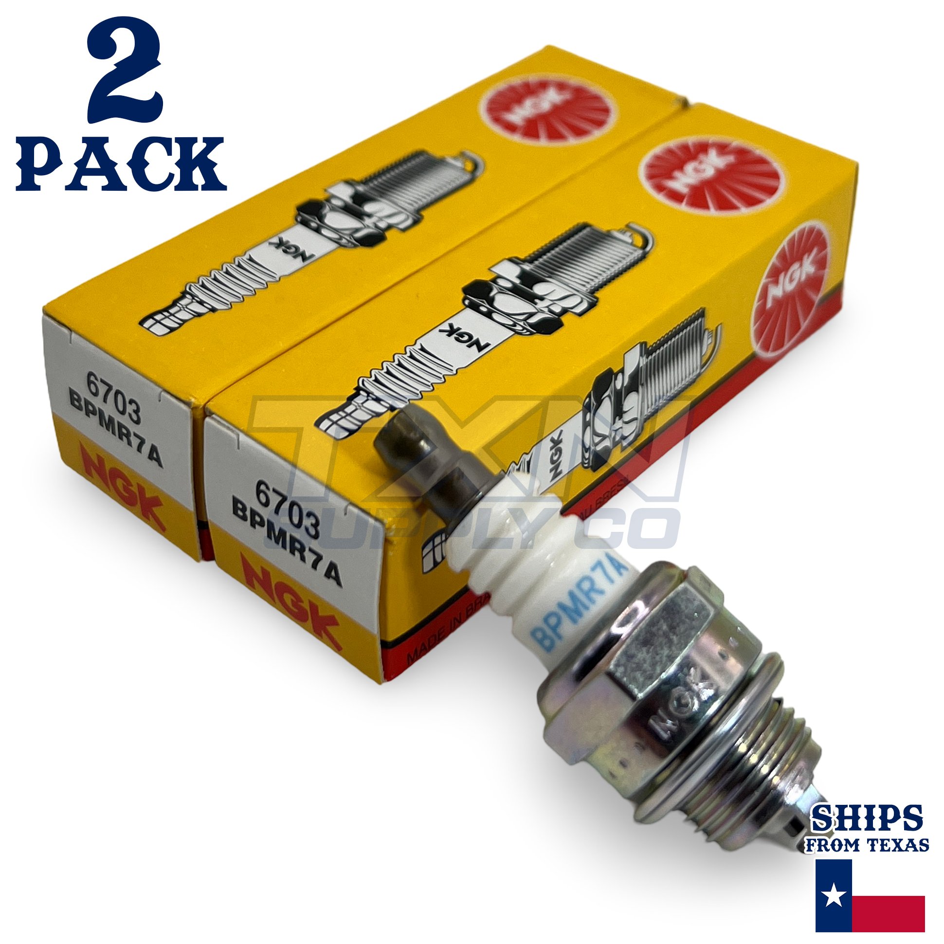 2 Pack NGK Spark Plug - For 019 Stihl Chainsaw