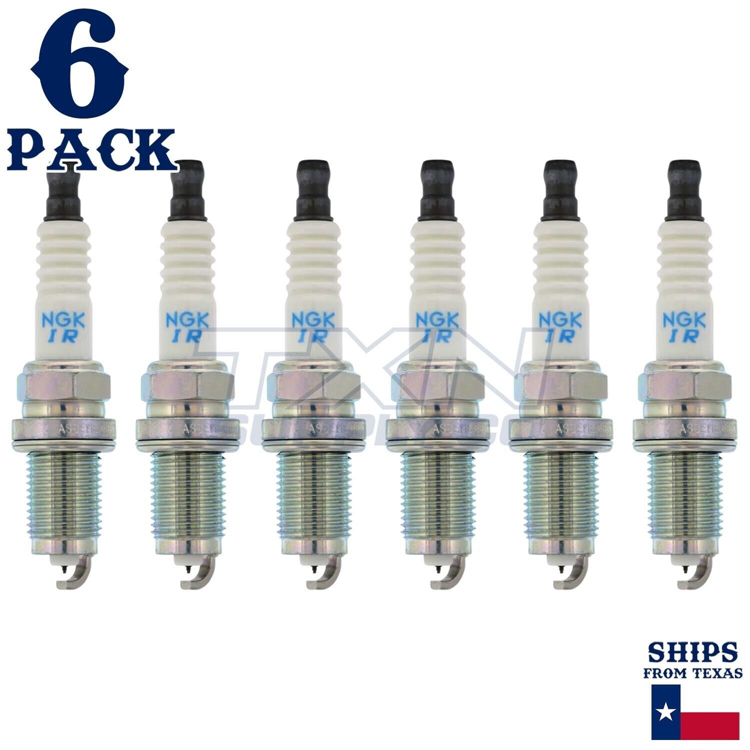6 Pack NGK 6994 Laser Iridium Spark Plugs 2007-2009 for Acura MDX 3.7L V6