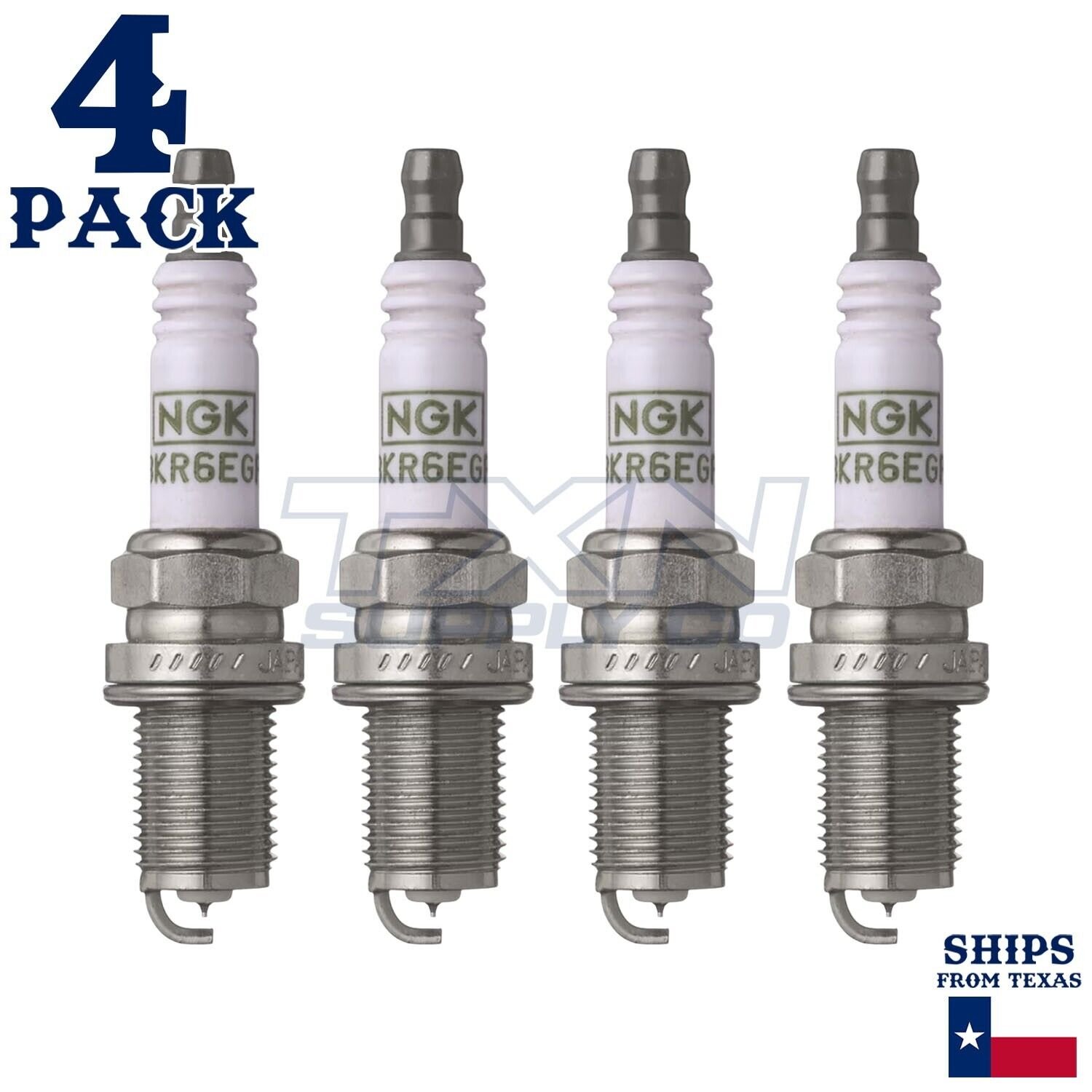 4 Pack NGK 7092 G-Power Spark Plugs 1994-1995 for Honda Civic del Sol 1.6L L4