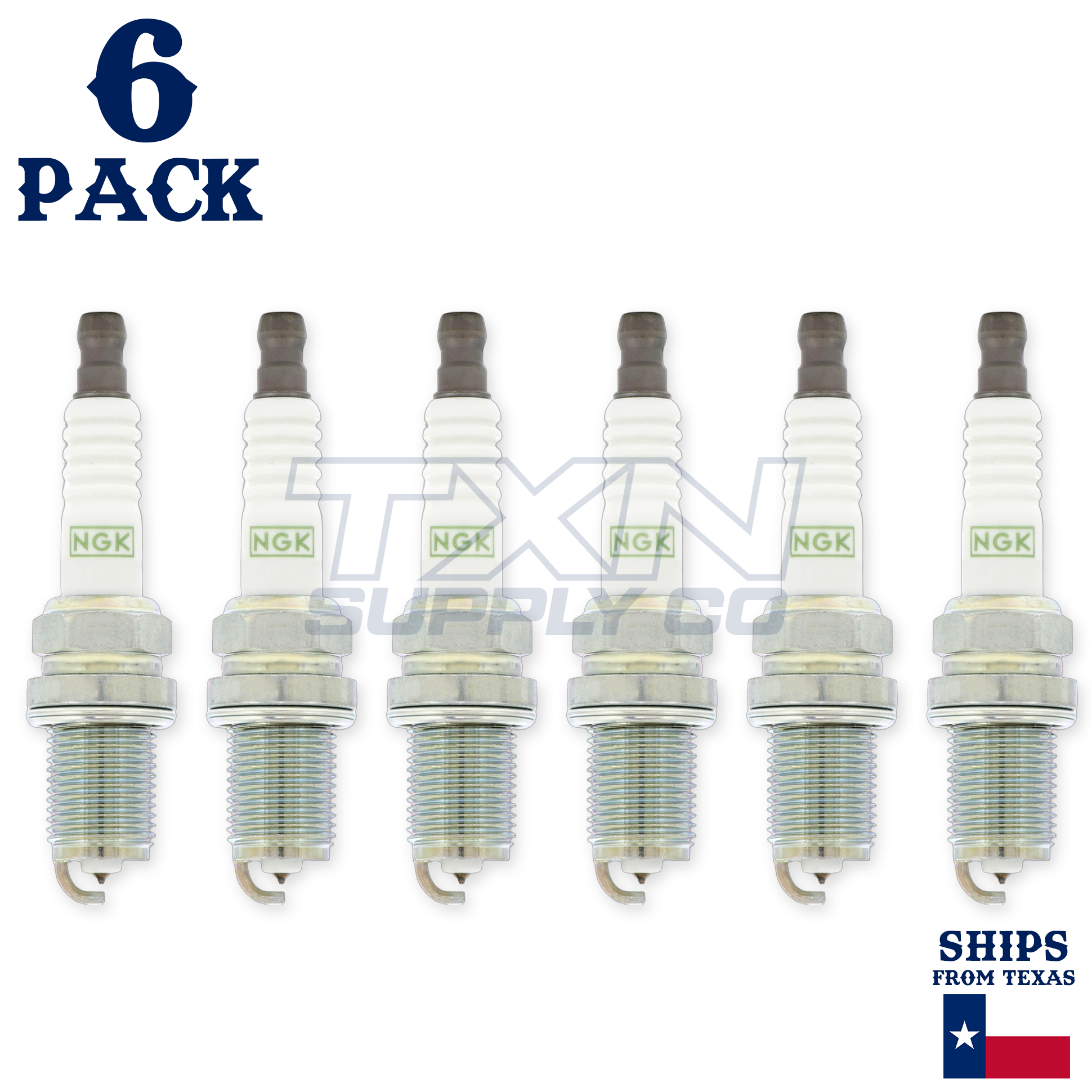 6 Pack NGK 7092 G-Power Spark Plugs 2000-2001 for Audi A4 2.8L V6 - Image 2