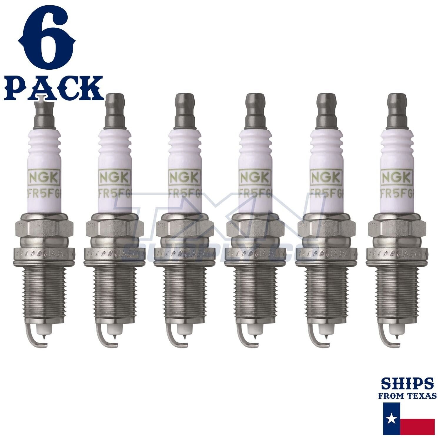 6 Pack NGK 7098 G-Power Spark Plugs 1999-2004 for Honda Odyssey 3.5L V6