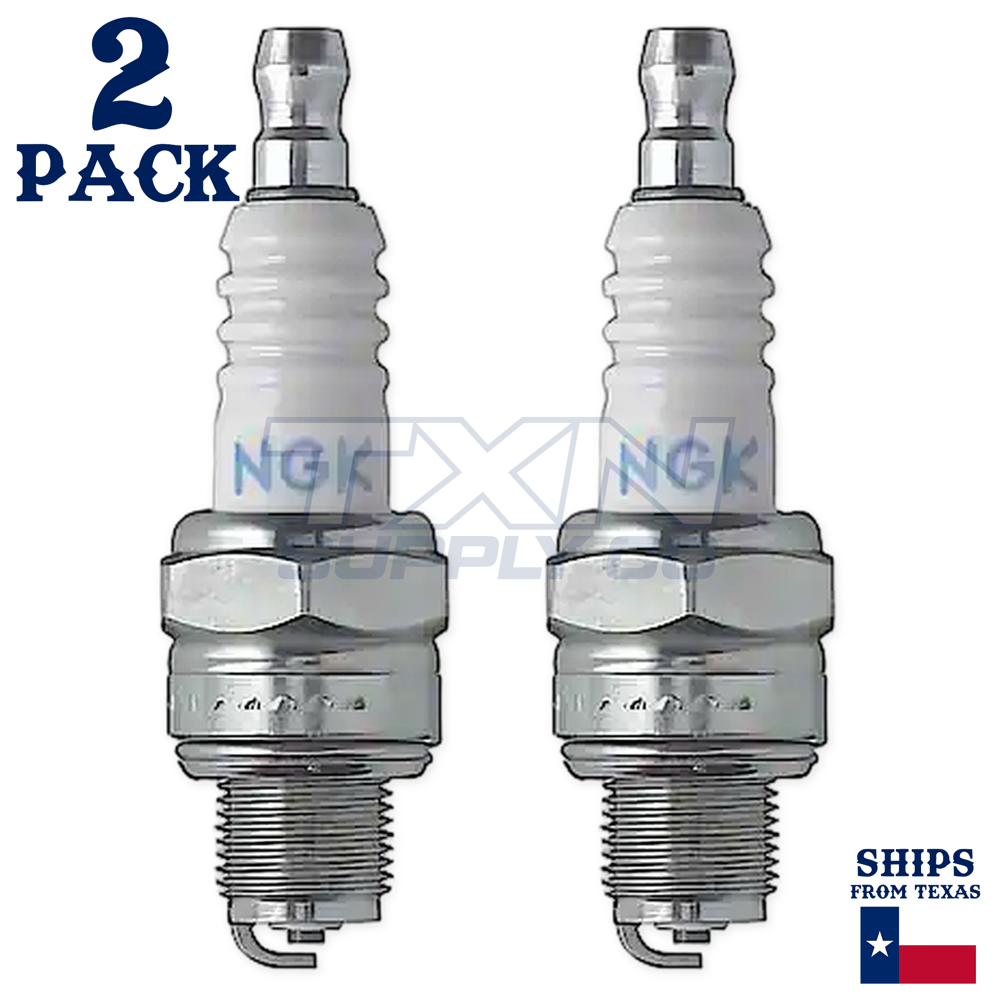 NGK 7543 Spark Plug, CMR7A, (Pack of 2) - Image 2