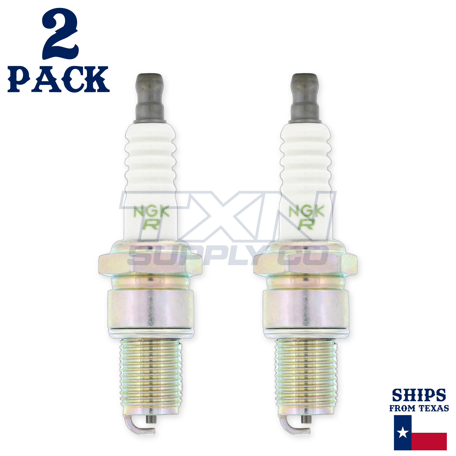 NGK V-Power 7548 Spark Plugs BR9EYA - 2 Pack - Image 2