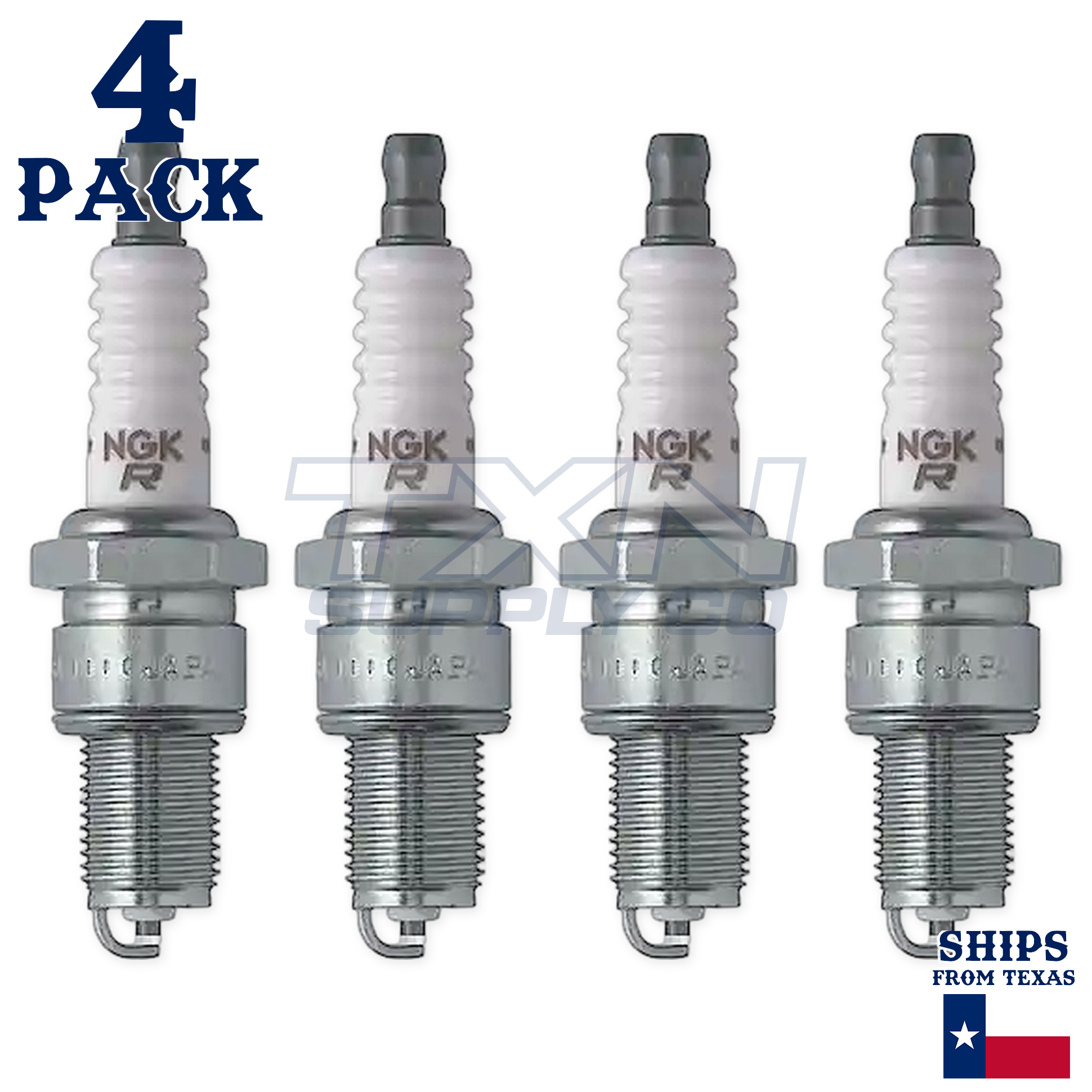 NGK 7634 Standard Series Spark Plug BPR5ES-11 (4 Pack) Compatible With EAGLE SUMMIT ES 1996-1996 1.5L/90 - Image 2