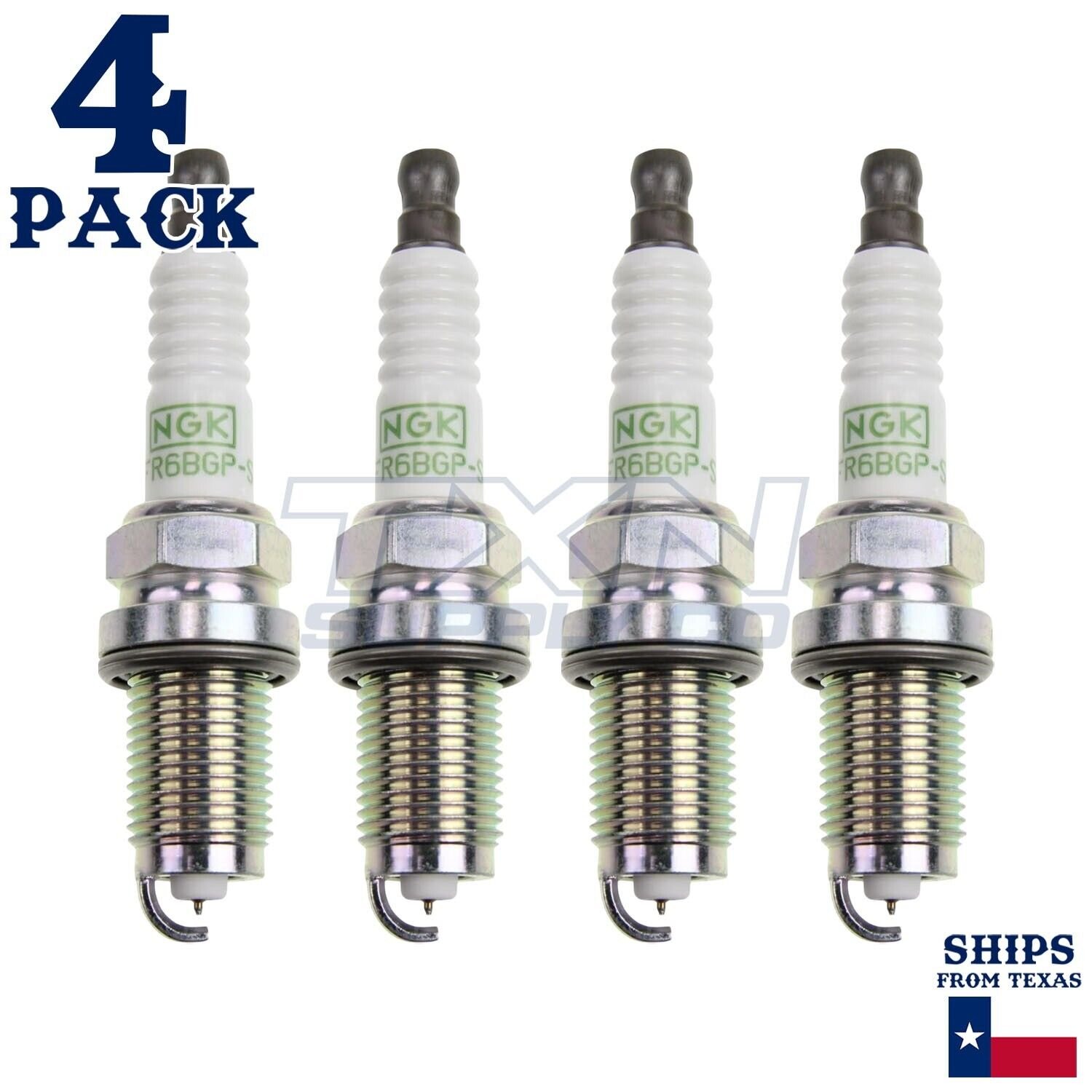 4 Pack NGK 92213 G-Power Spark Plugs 2006-2011 for Honda Civic L4 1.8L
