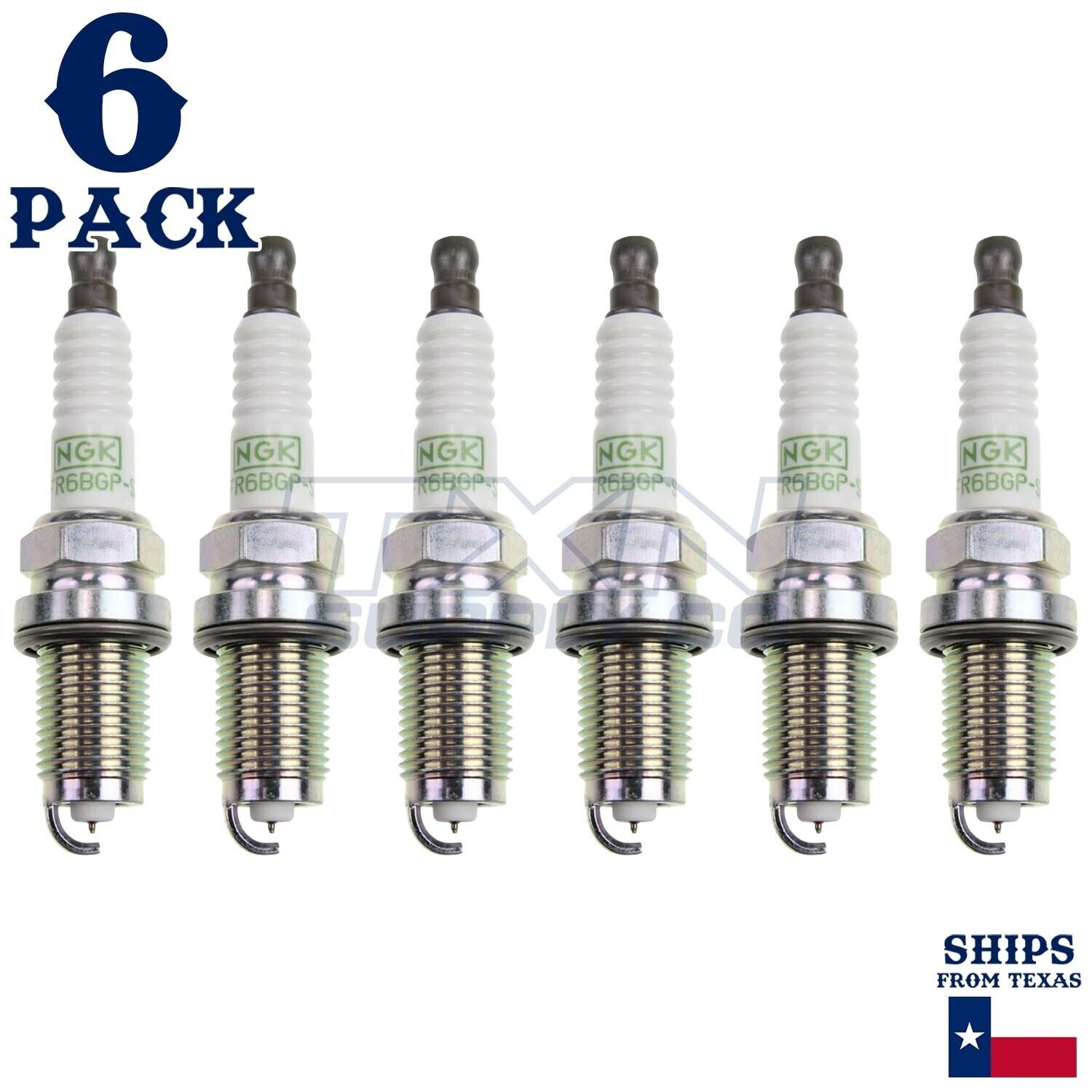 6 Pack NGK 92213 G-Power Spark Plugs 2007-2009 for Acura MDX V6 3.7L