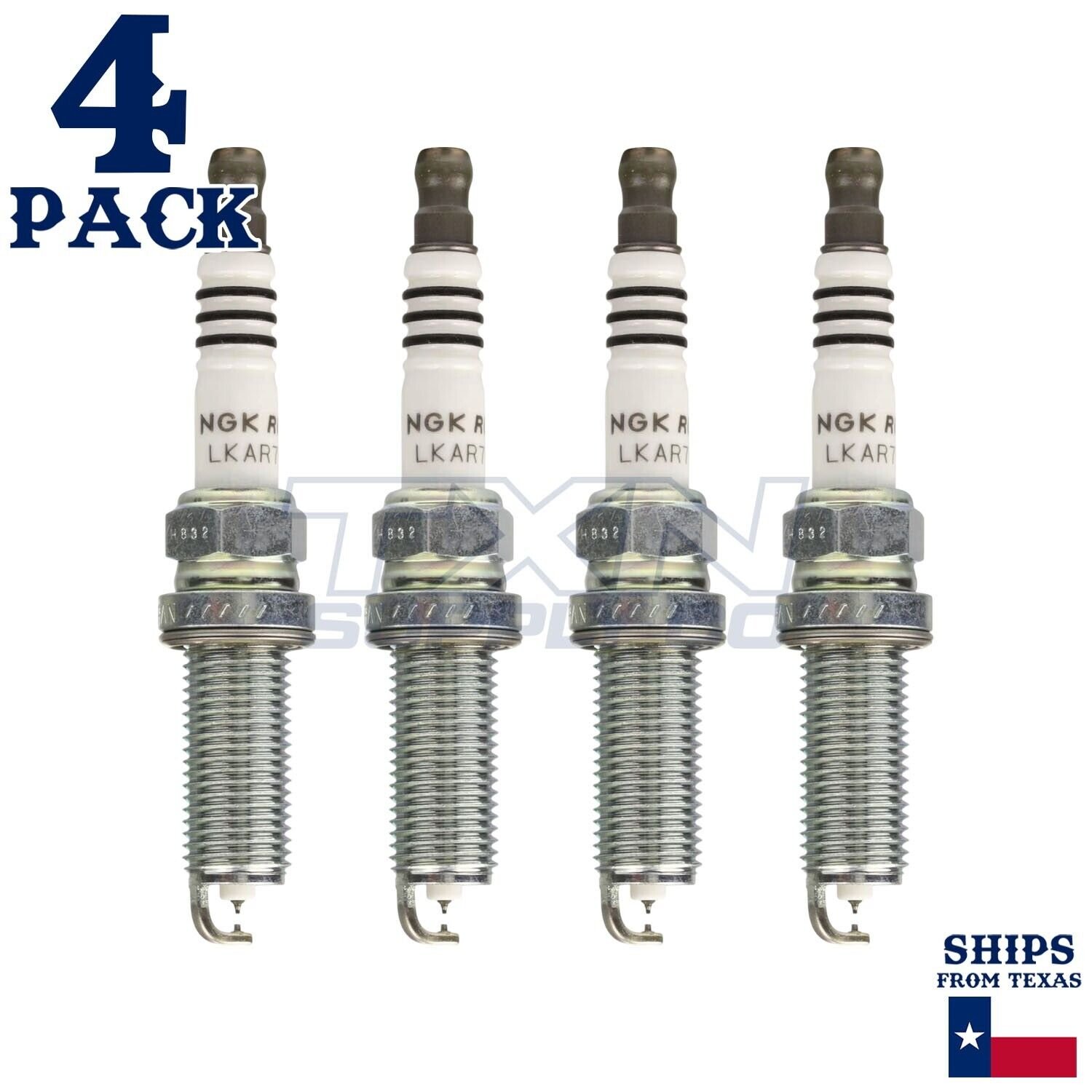 4 Pack NGK 92274 Ruthenium HX Spark Plugs 2013 for Subaru XV Crosstrek H4 2.0L