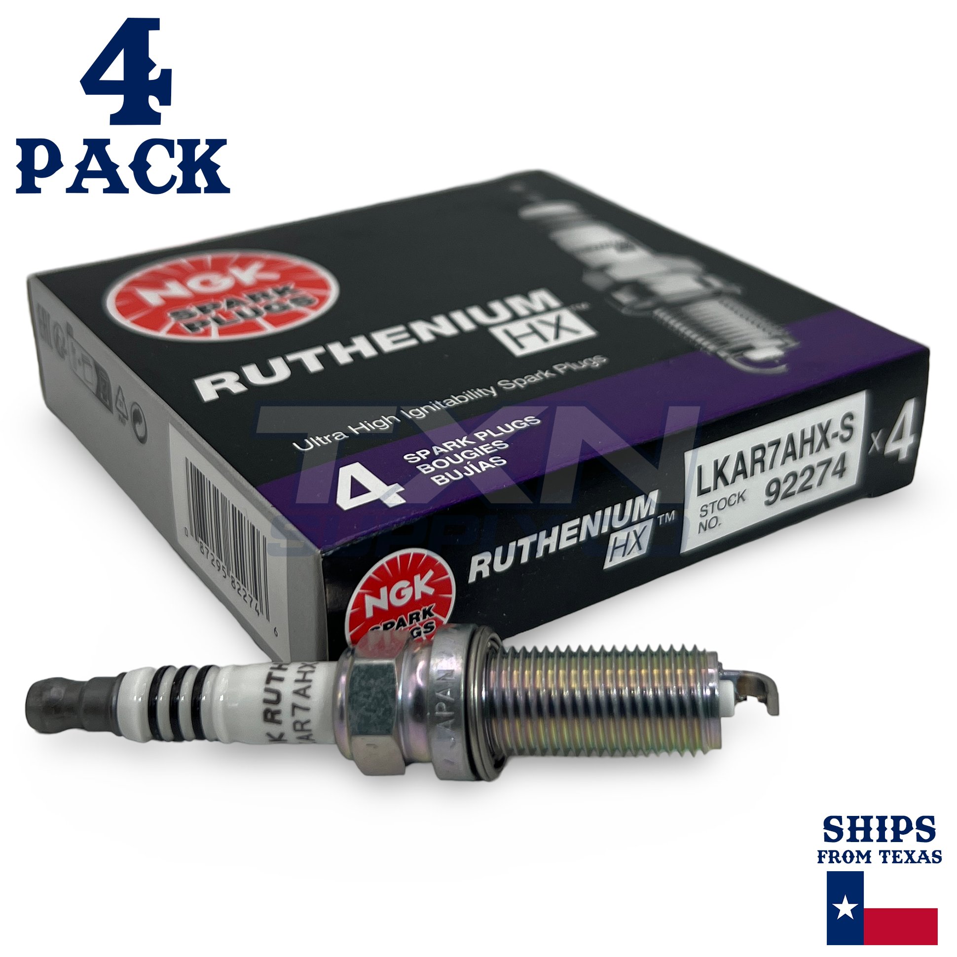 4 Pack NGK 92274 Spark Plug - For 2013-2019 Subaru Outback 2.5L