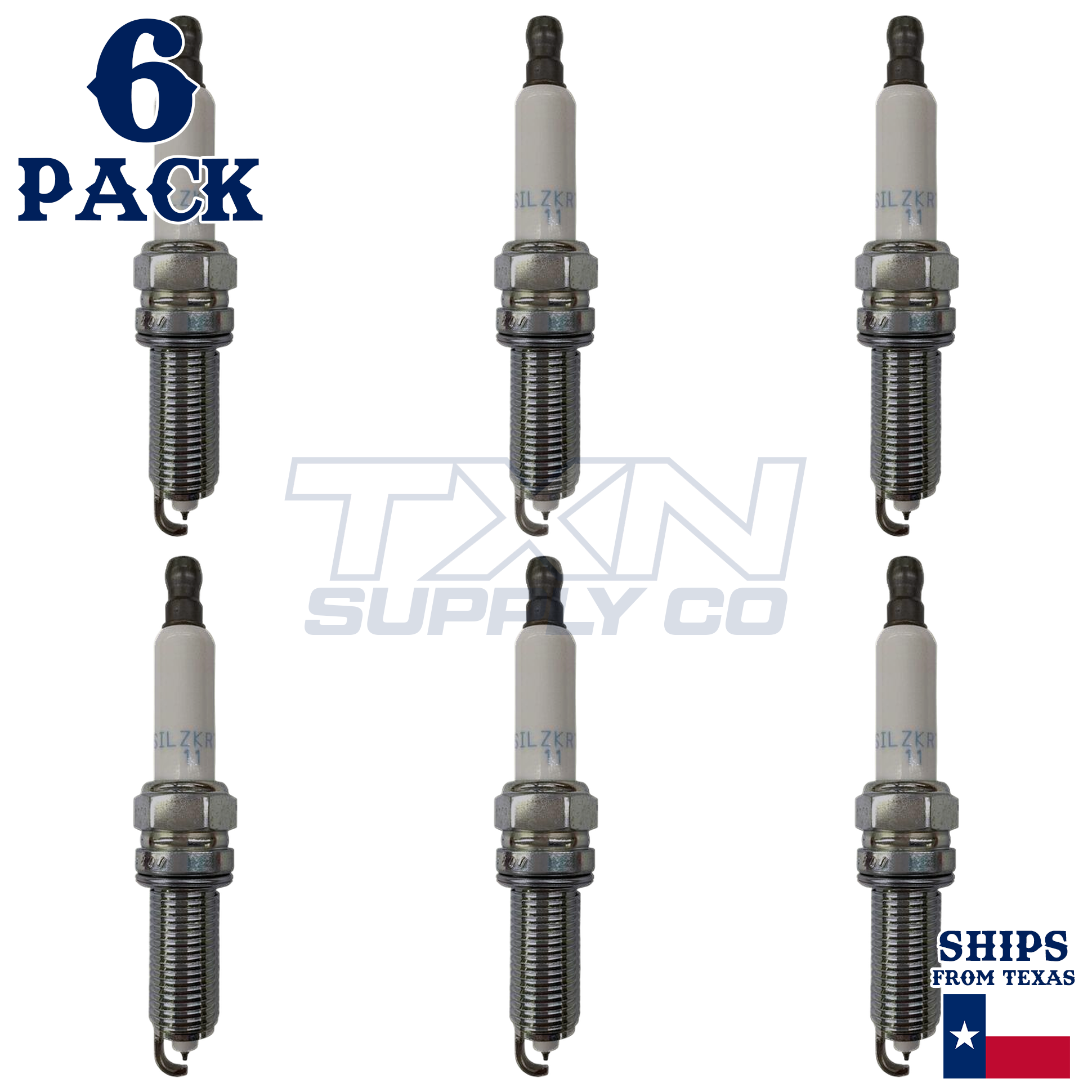 6 Pack NGK 92315 Spark Plug - For 2020-2021 Kia Telluride 3.8L - Image 1