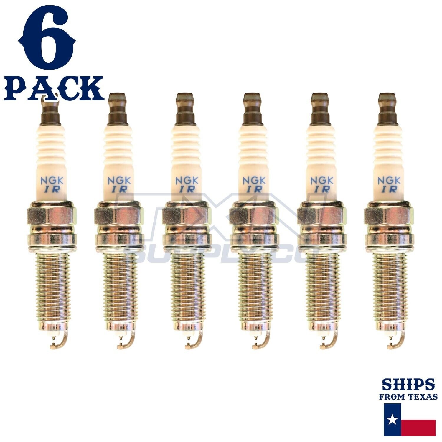 6 Pack NGK 92924 Laser Iridium Spark Plugs 2011-2015 for Honda Odyssey V6 3.5L