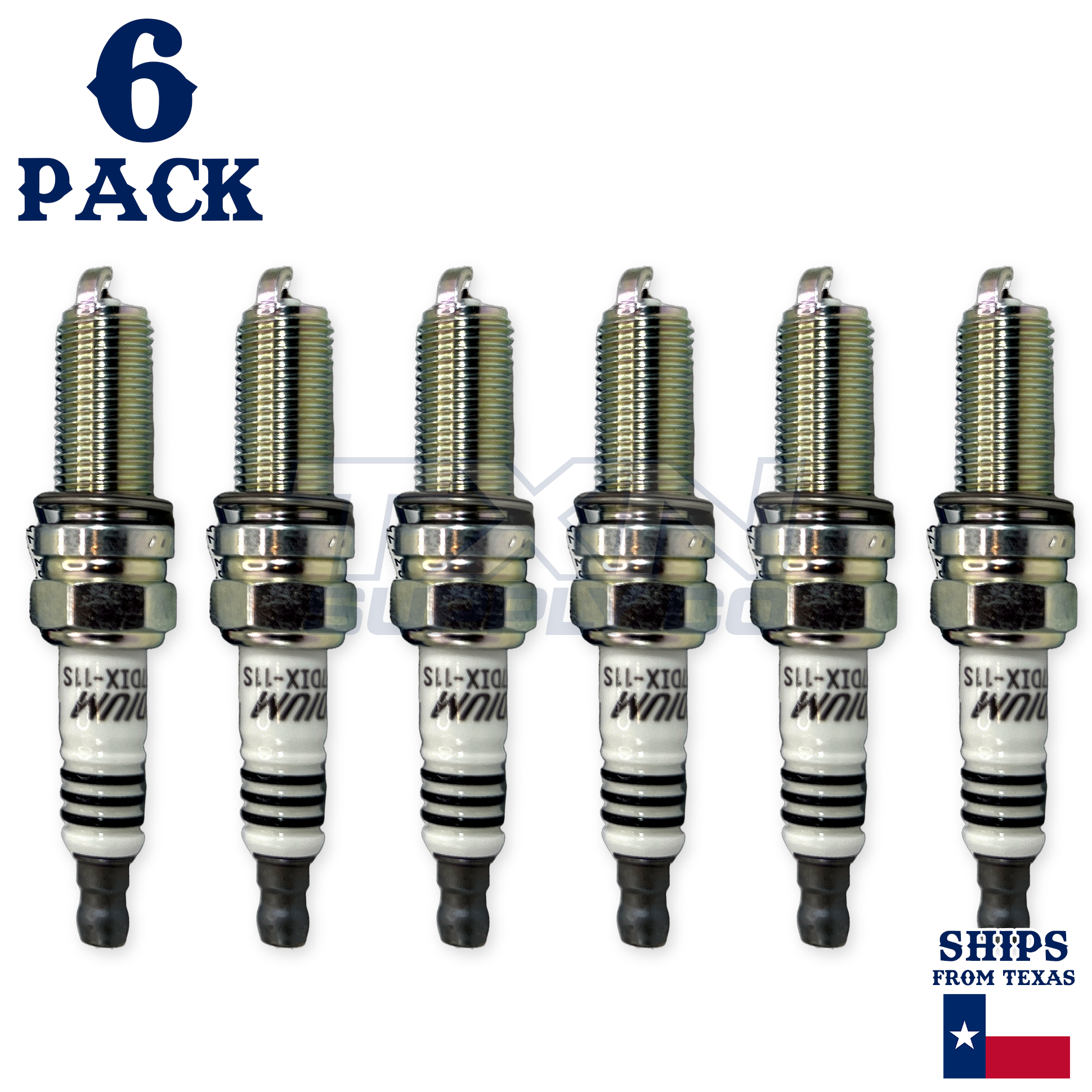 6 Pack NGK 93175 Iridium IX Spark Plugs 2016-2018 For Acura RDX V6 3.5L - Image 2