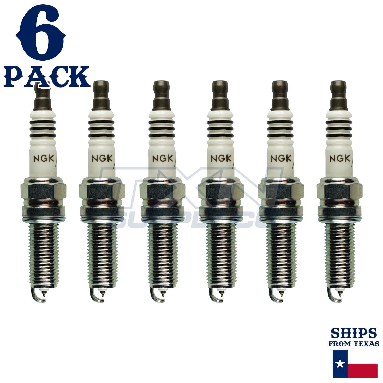 6 Pack NGK 93911 Iridium IX Spark Plugs 2012-2015 for Dodge Durango V6 3.6L