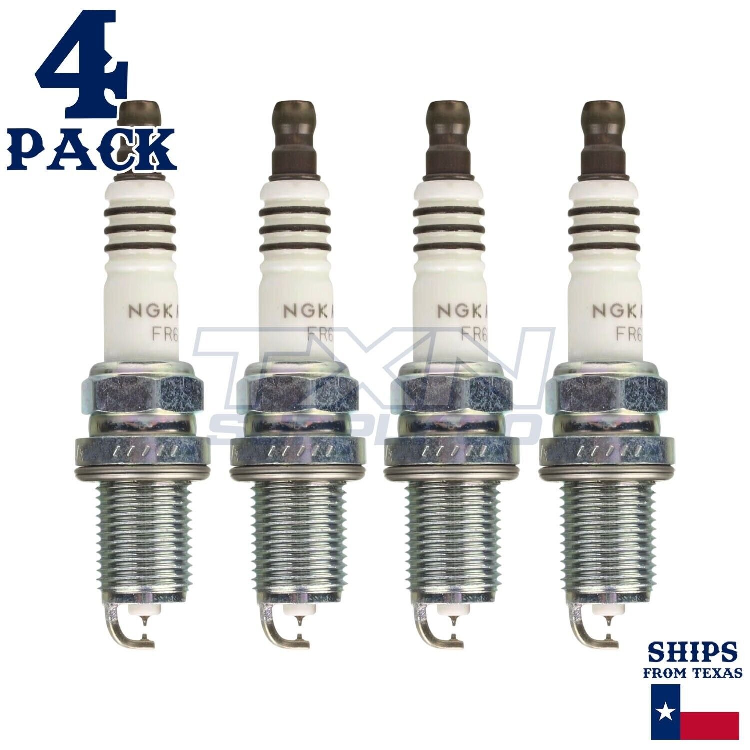 4 Pack NGK 94279 Ruthenium HX Spark Plugs 2004-2006 for Honda Accord L4 2.4L