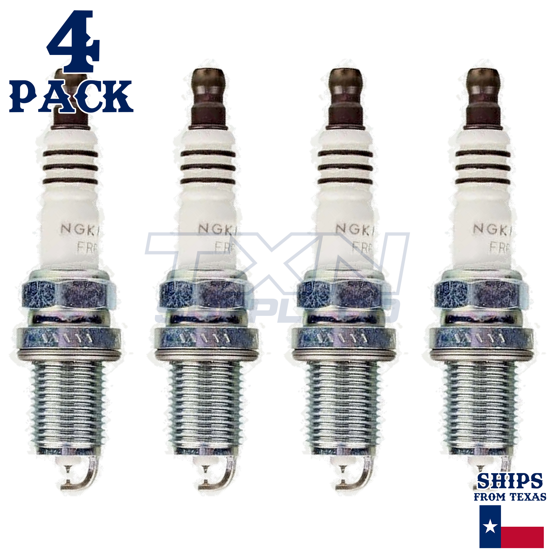 4 Pack NGK 94279 Ruthenium HX Spark Plugs 2004-2006 for Honda Accord L4 2.4L - Image 2