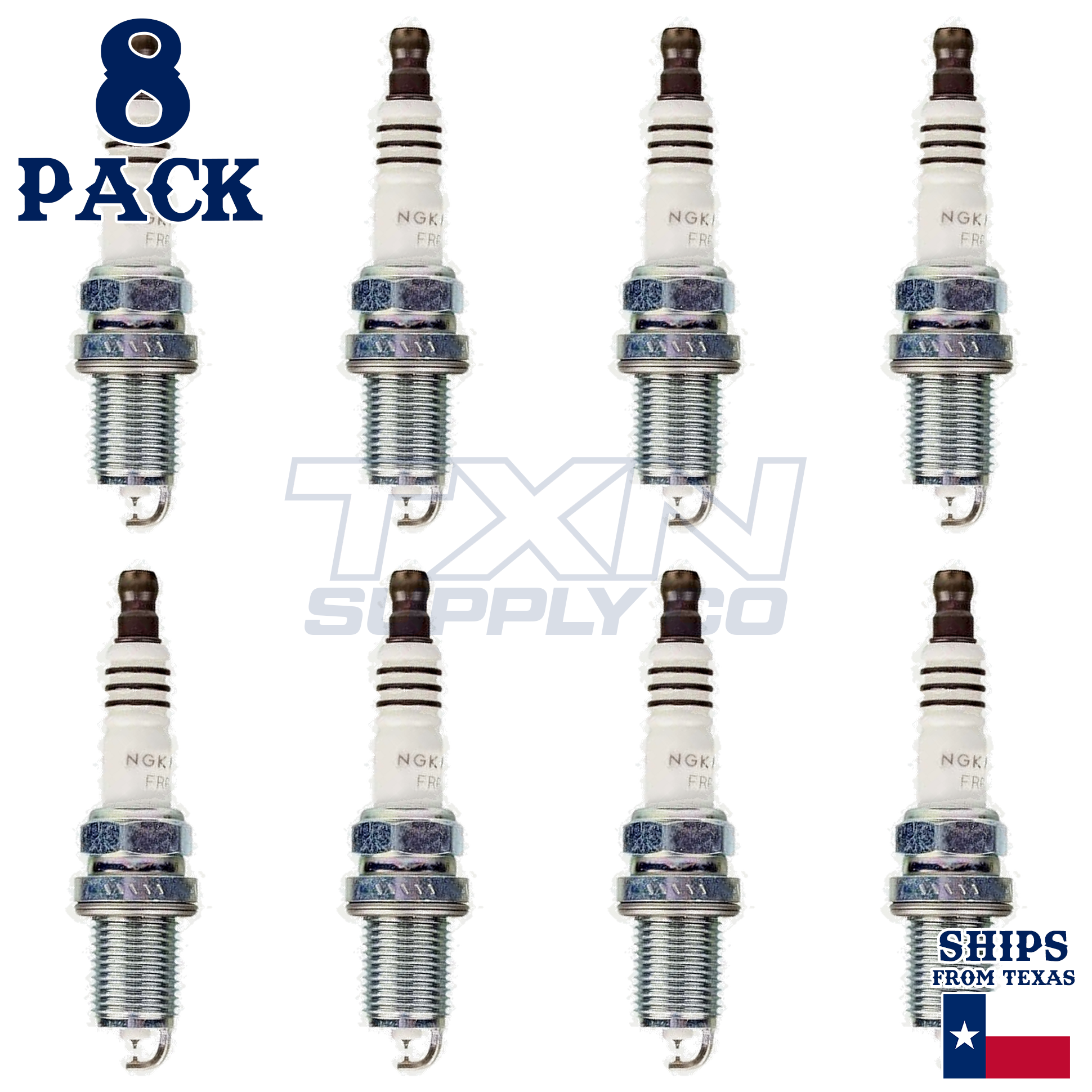 8 Pack NGK 94279 Ruthenium HX Spark Plugs 2002-2009 for Toyota Sequoia V8 4.7L - Image 2