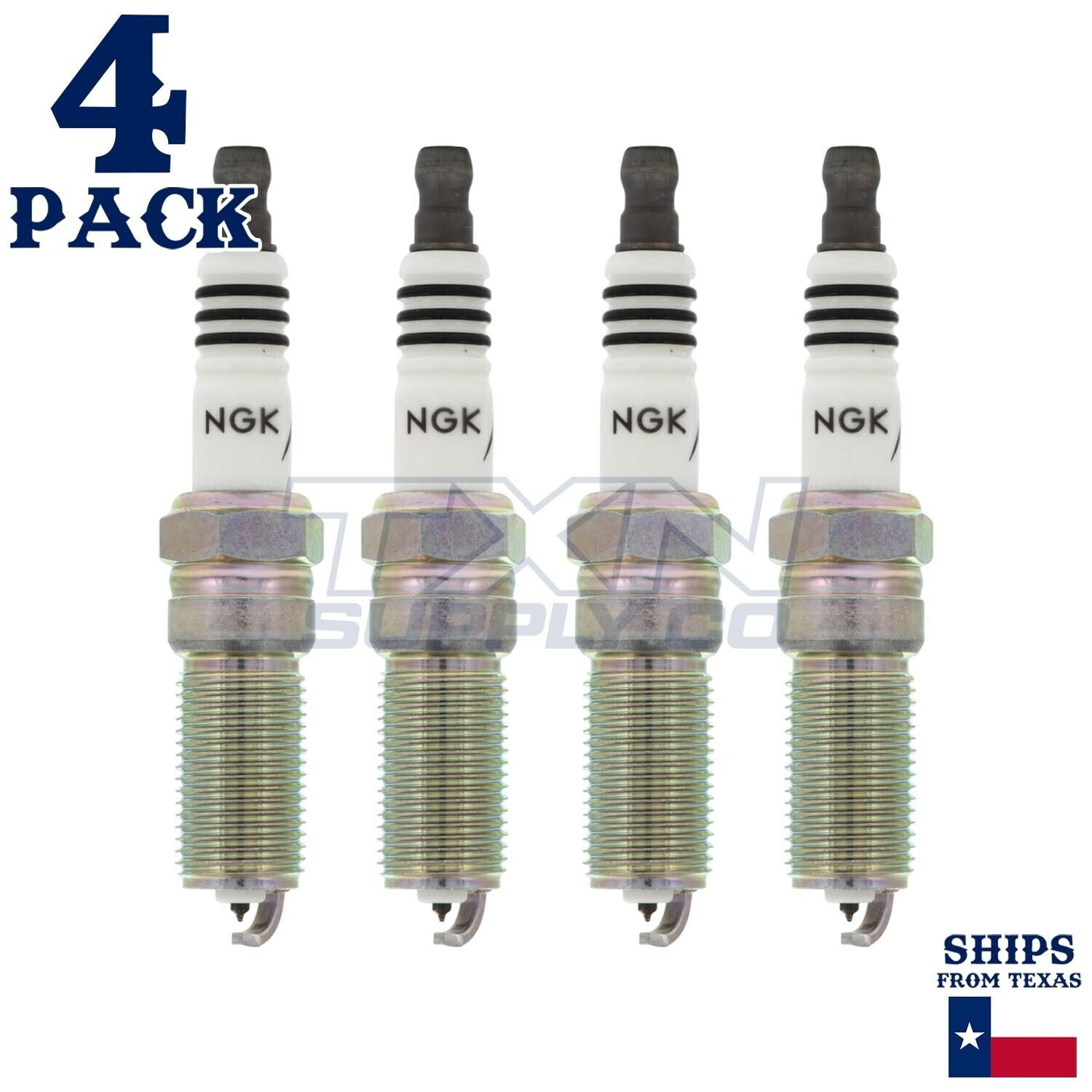 4 Pack NGK 94374 Iridium IX Spark Plugs 2015-2020 for Ford Fusion L4 2.0L