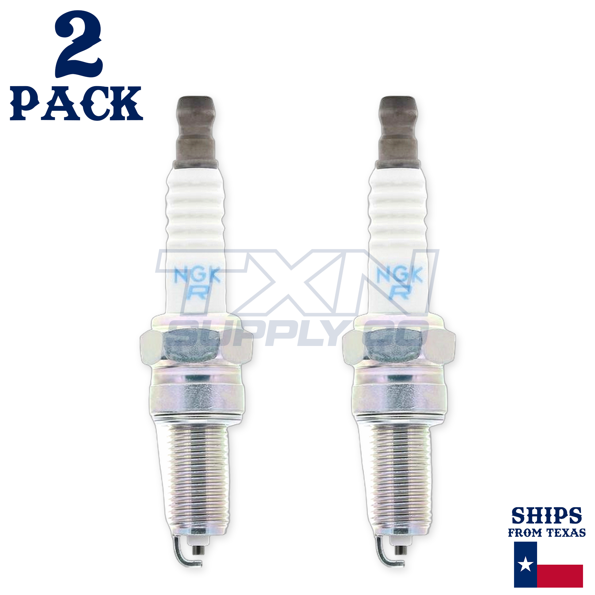 Polaris Ranger ACE General Sportsman 570 900 1000 Spark Plugs (NGK 95897 MR7F) PAIR - Image 2