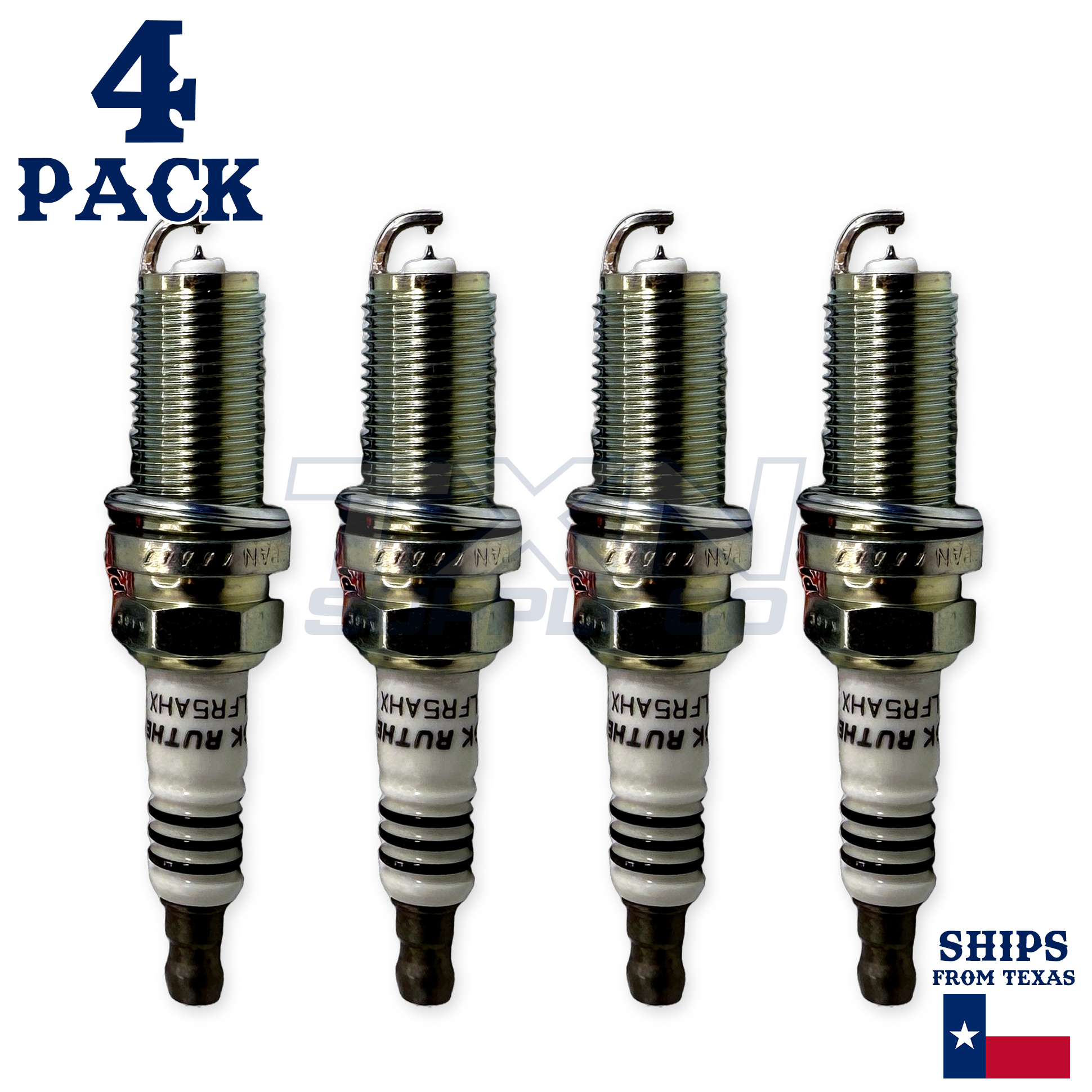 4 Pack NGK 96355 Ruthenium HX Spark Plugs 2011 for Hyundai Santa Fe L4 2.4L - Image 2