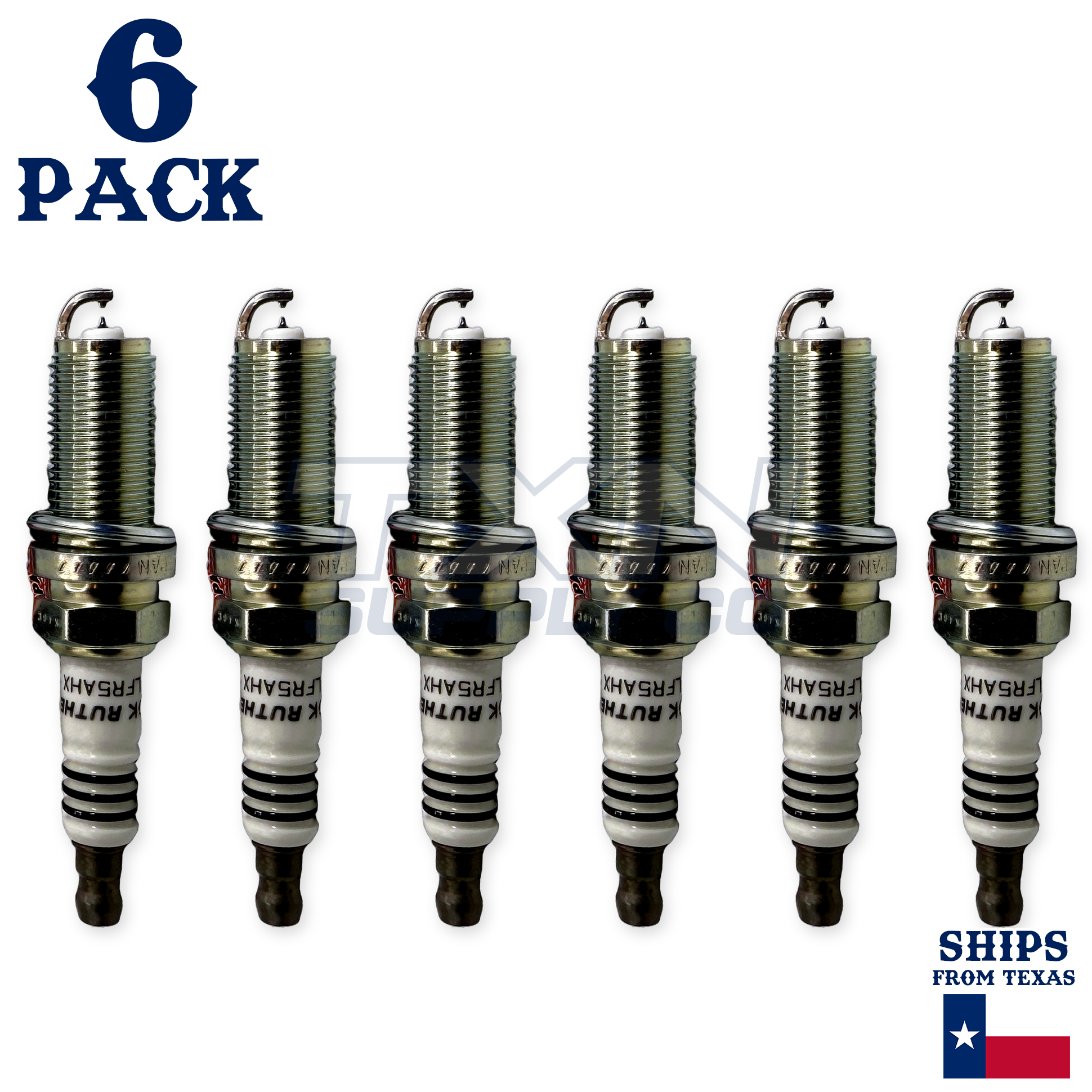 6 Pack NGK 96355 Ruthenium HX Spark Plugs 2001-2003 for Nissan Pathfinder V6 3.5L - Image 2