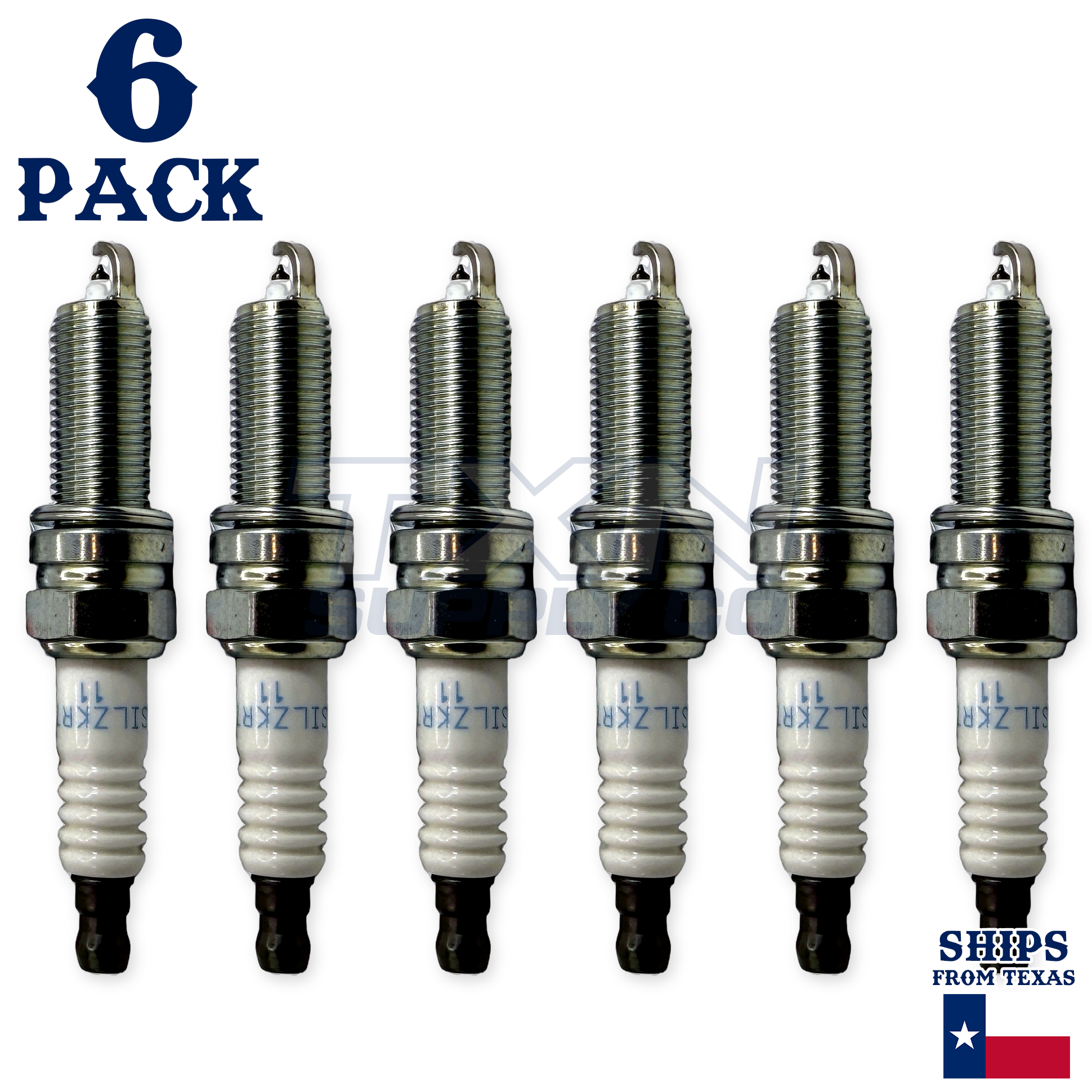 6 Pack NGK 9723 Laser Iridium Spark Plugs 2011-2014 for Dodge Durango 3.6L V6 - Image 2