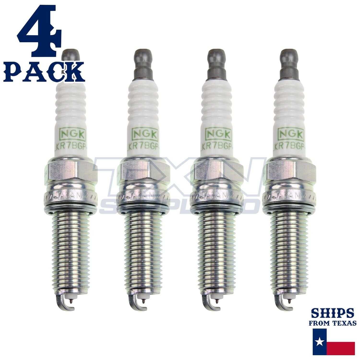 4 Pack NGK 97390 G-Power Spark Plugs 2012-2014 for Honda Civic L4 1.8L