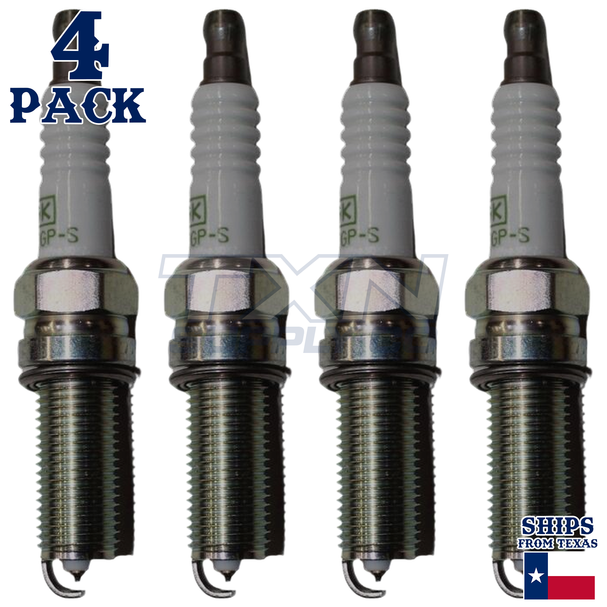4 Pack NGK 97390 G-Power Spark Plugs 2012-2014 for Honda Civic L4 1.8L - Image 1