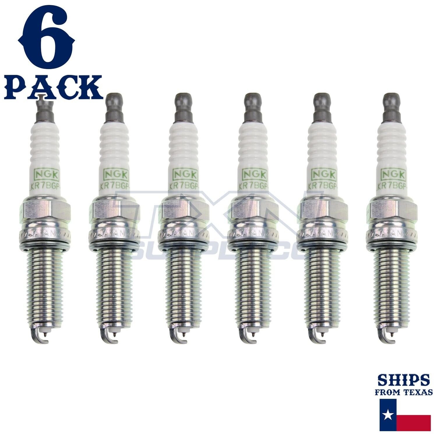 6 Pack NGK 97390 G-Power Spark Plugs 2011-2018 for Dodge Durango V6 3.6L