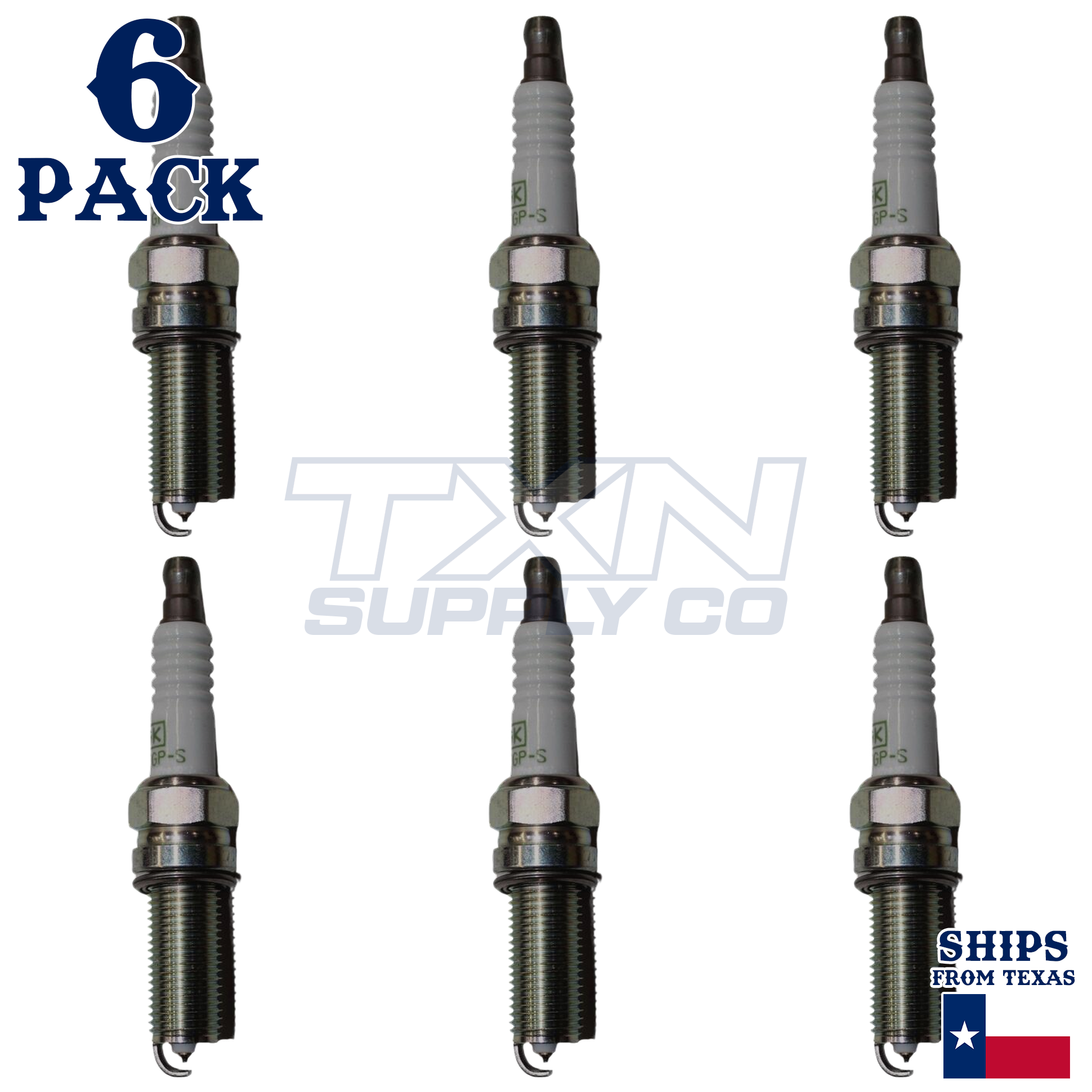 6 Pack NGK 97390 G-Power Spark Plugs 2011-2018 for Dodge Durango V6 3.6L - Image 1